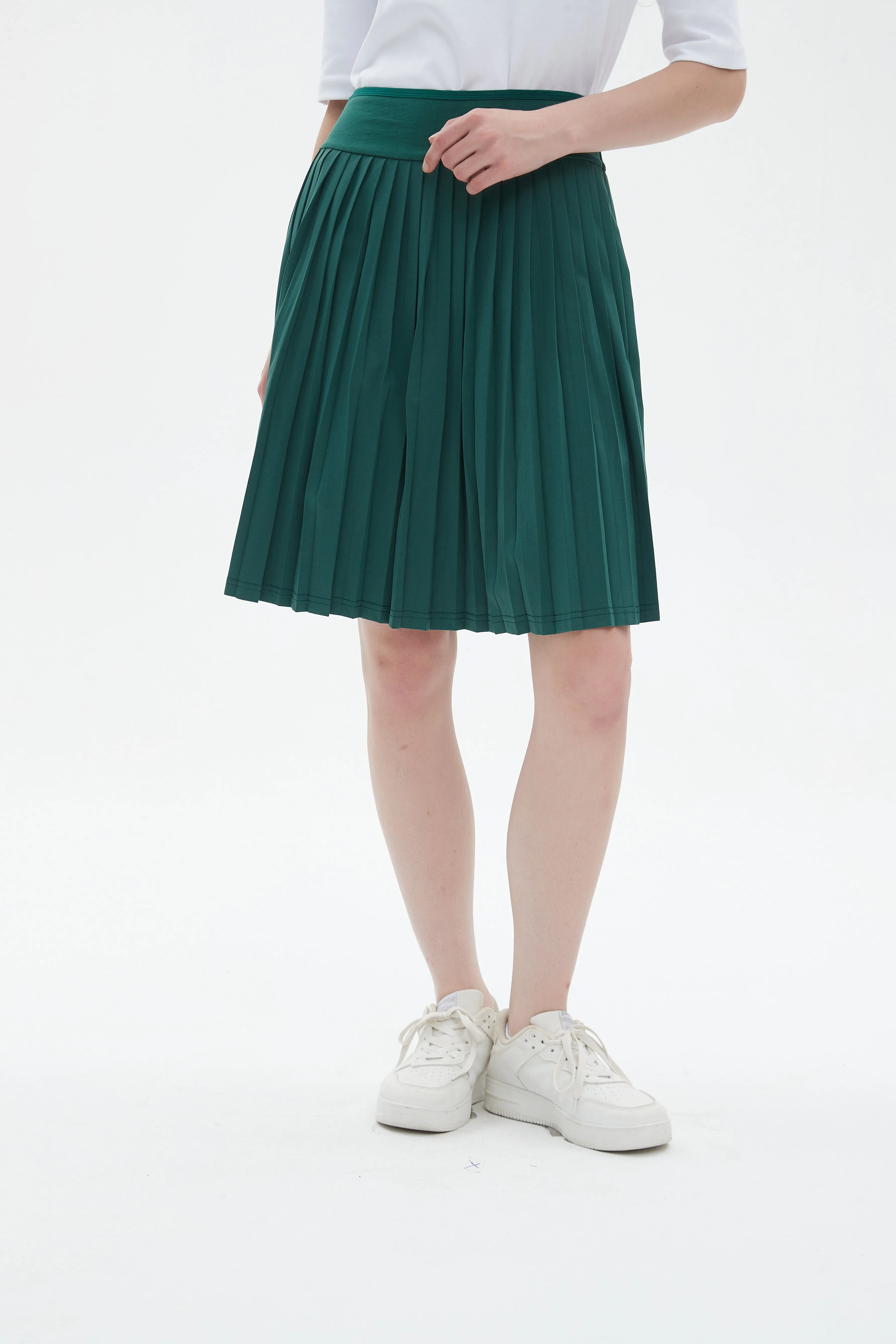 MM MINI PLEATS - HUNTER GREEN