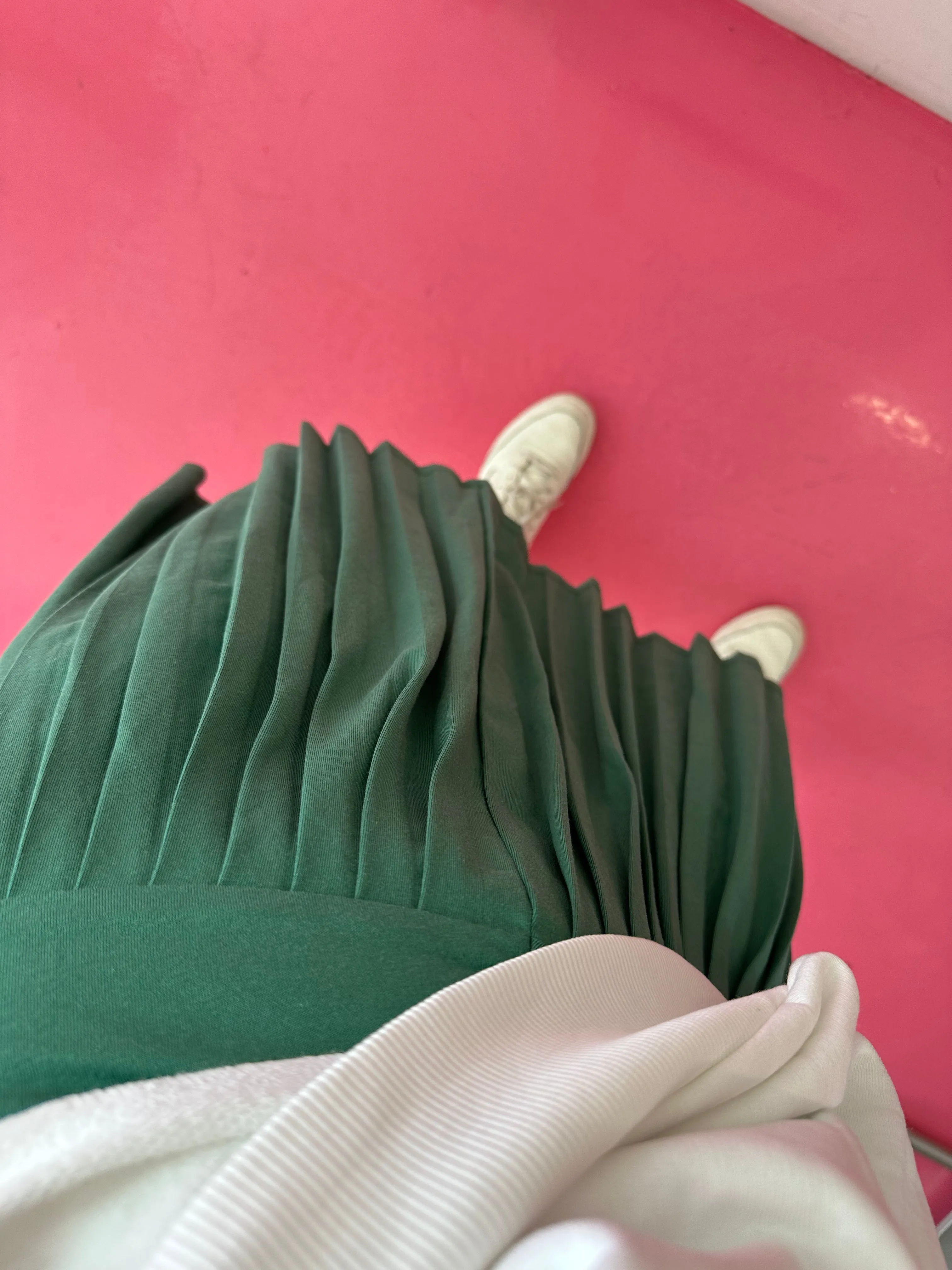 MM MINI PLEATS - HUNTER GREEN
