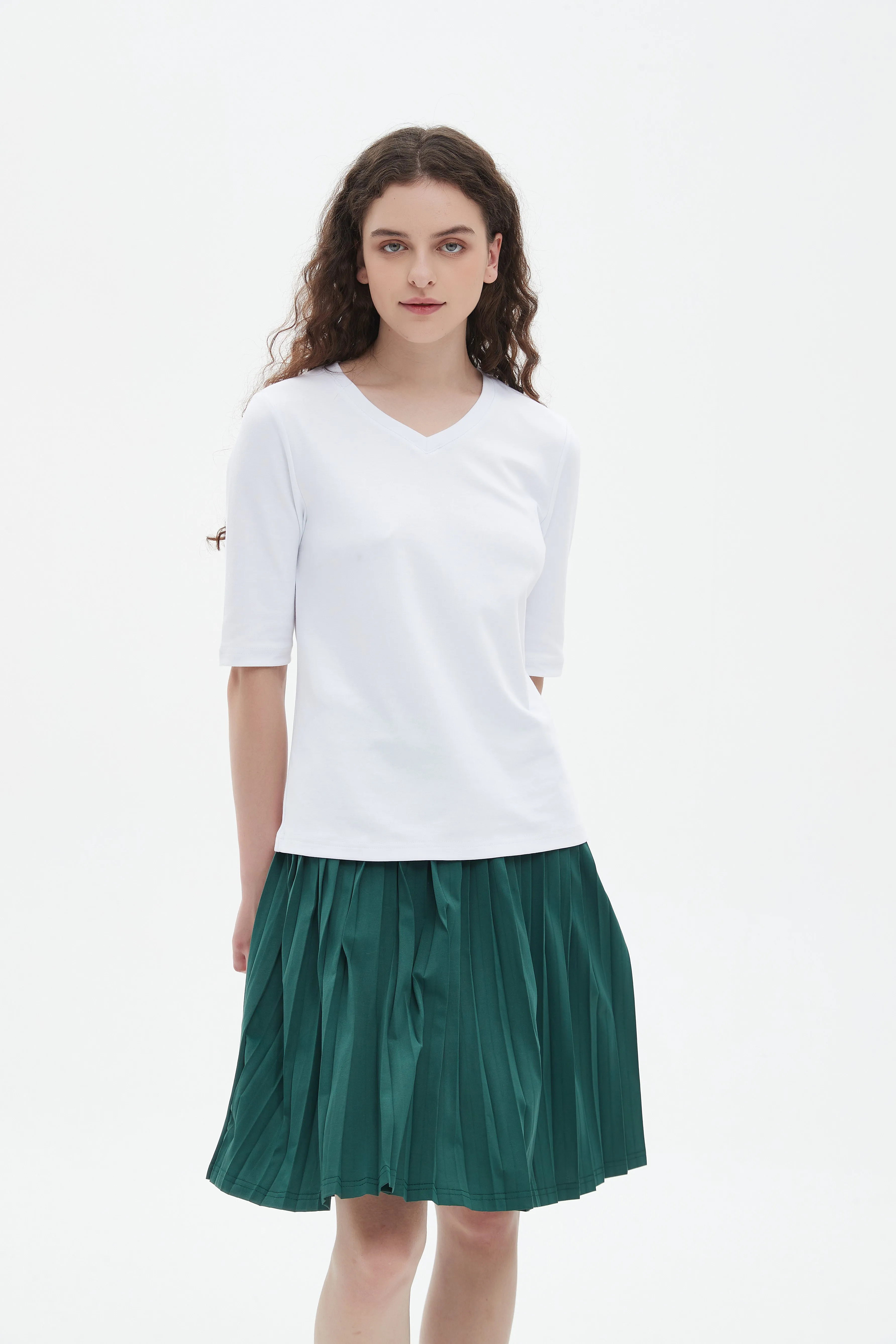 MM MINI PLEATS - HUNTER GREEN