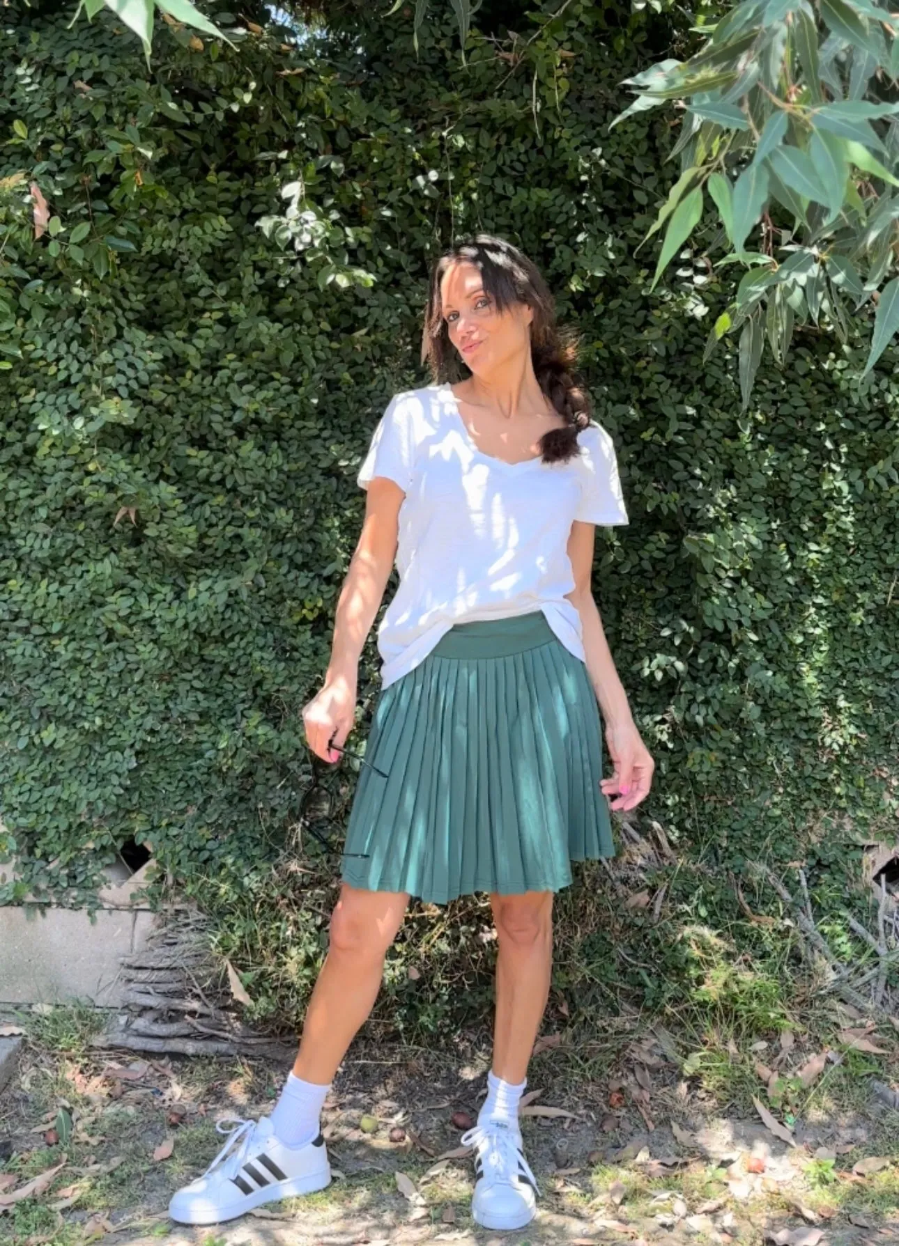 MM MINI PLEATS - HUNTER GREEN