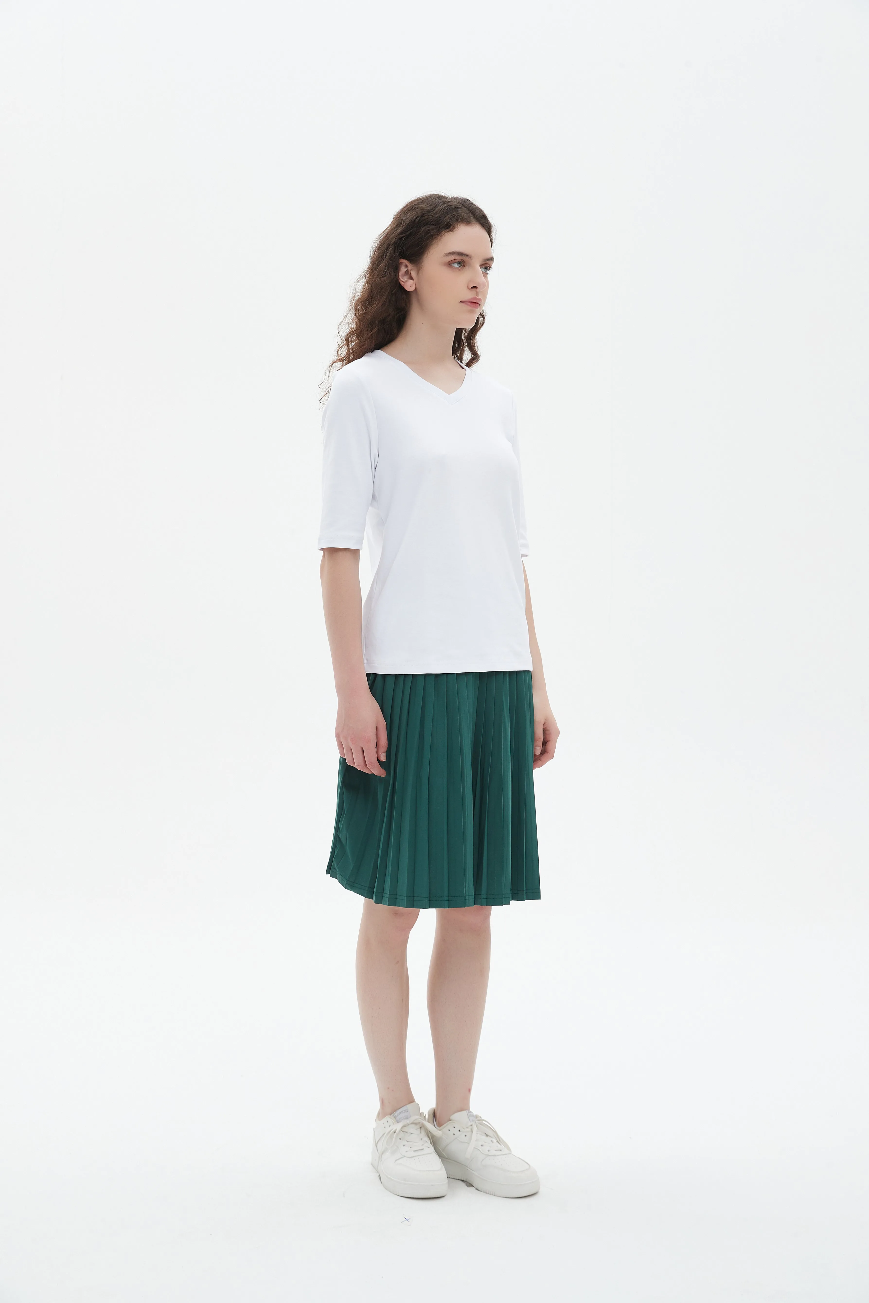 MM MINI PLEATS - HUNTER GREEN