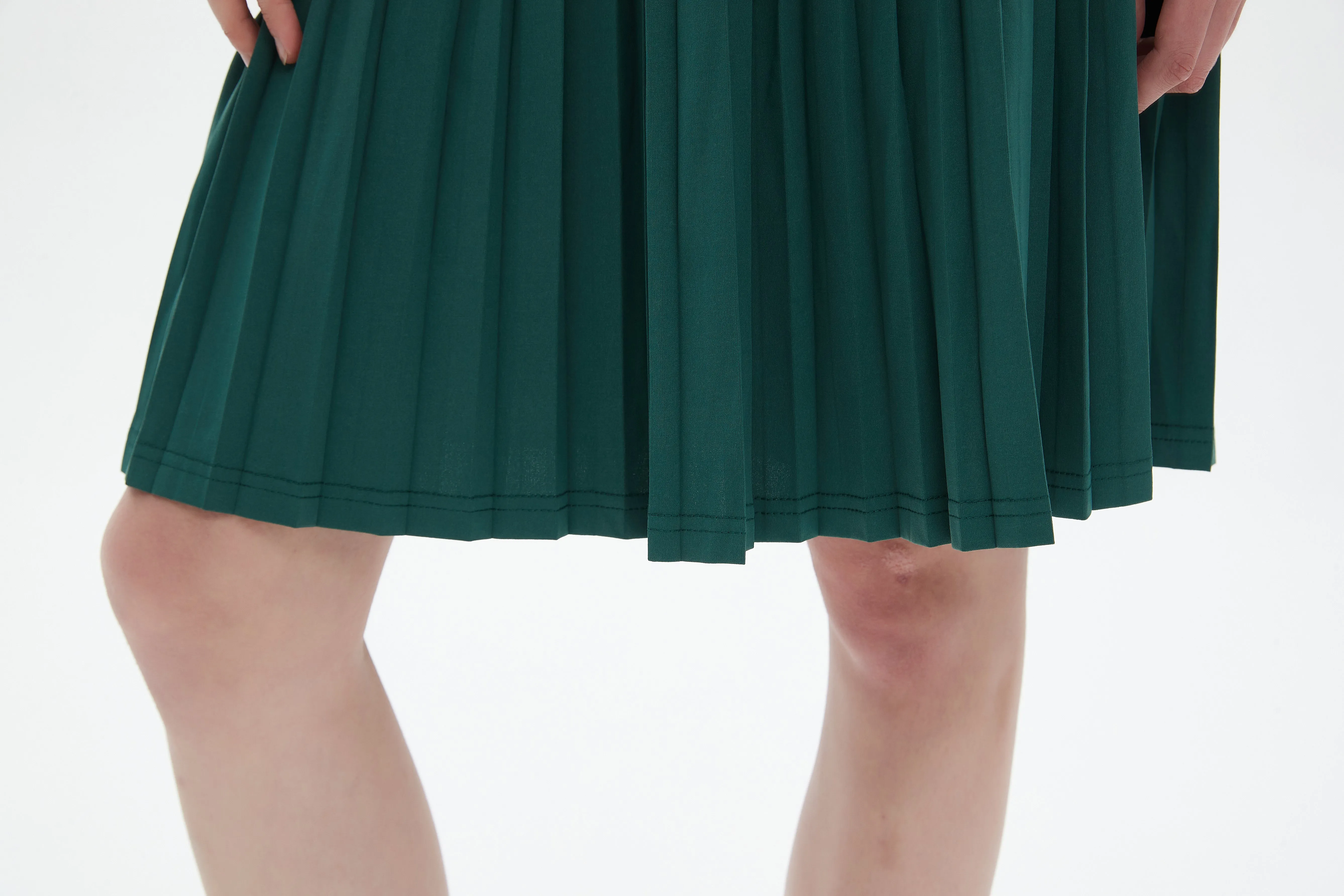 MM MINI PLEATS - HUNTER GREEN