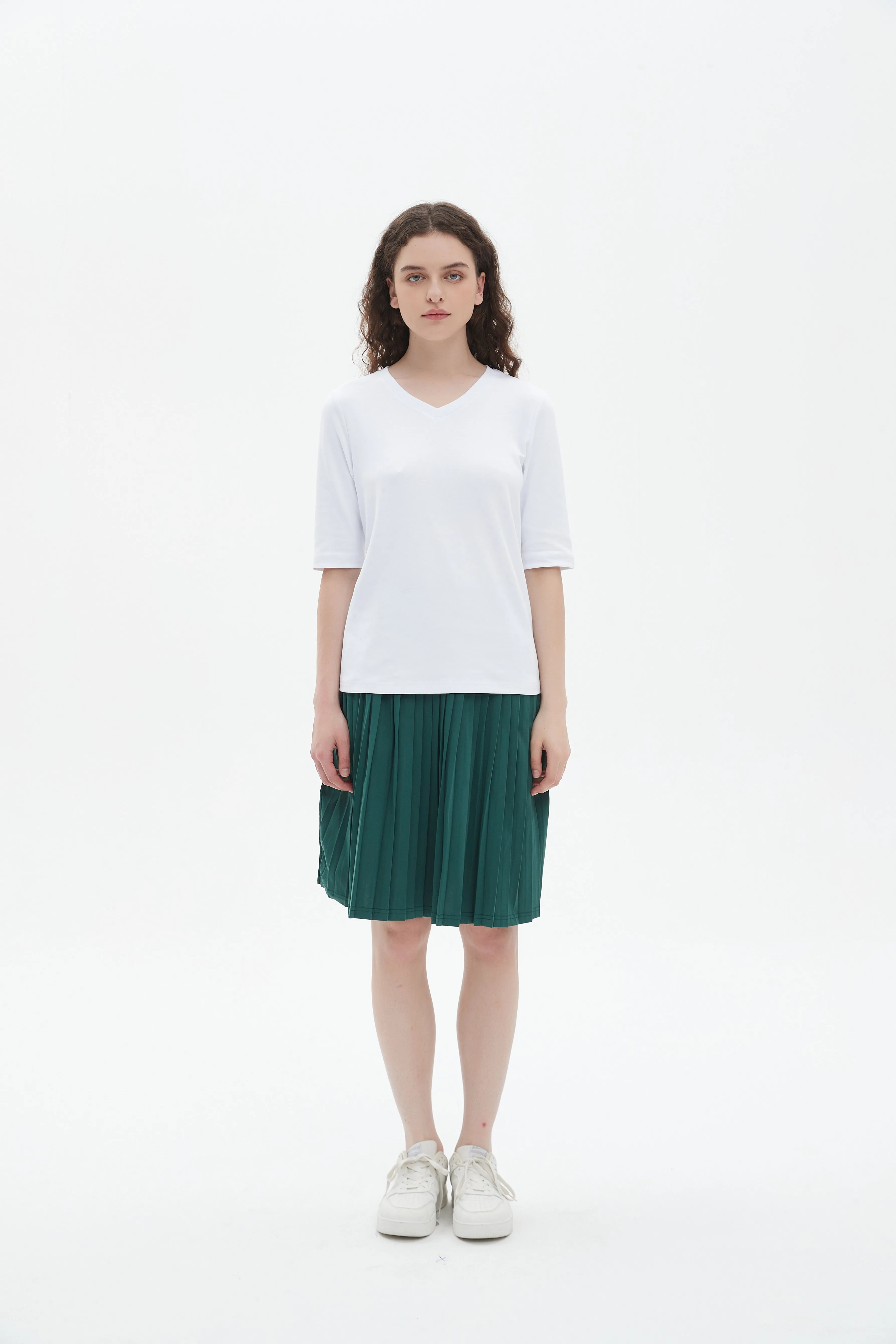 MM MINI PLEATS - HUNTER GREEN