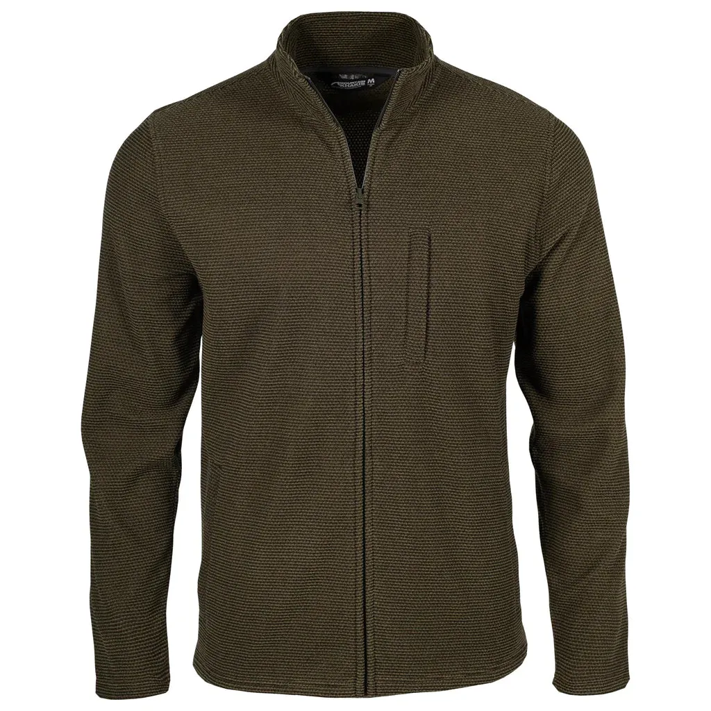 MOUNTAIN KHAKIS APEX FULL ZIP - FOREST MOSS