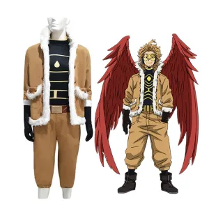 My Hero Academia Wing Hero Hawks Keigo Takami Cosplay Costume