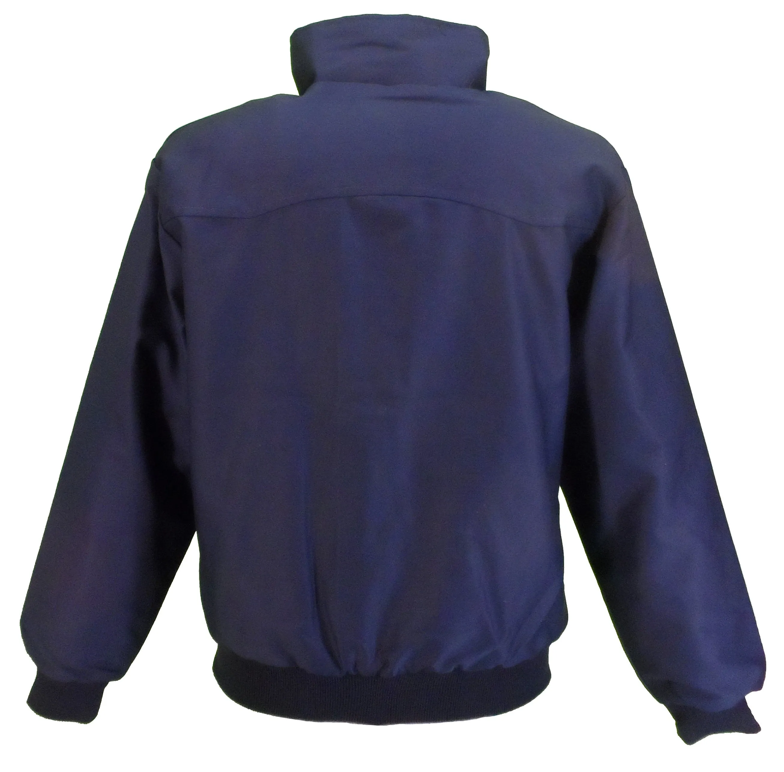 Navy Harrington Jacket - Men's Retro Mod Classic Navy Harrington