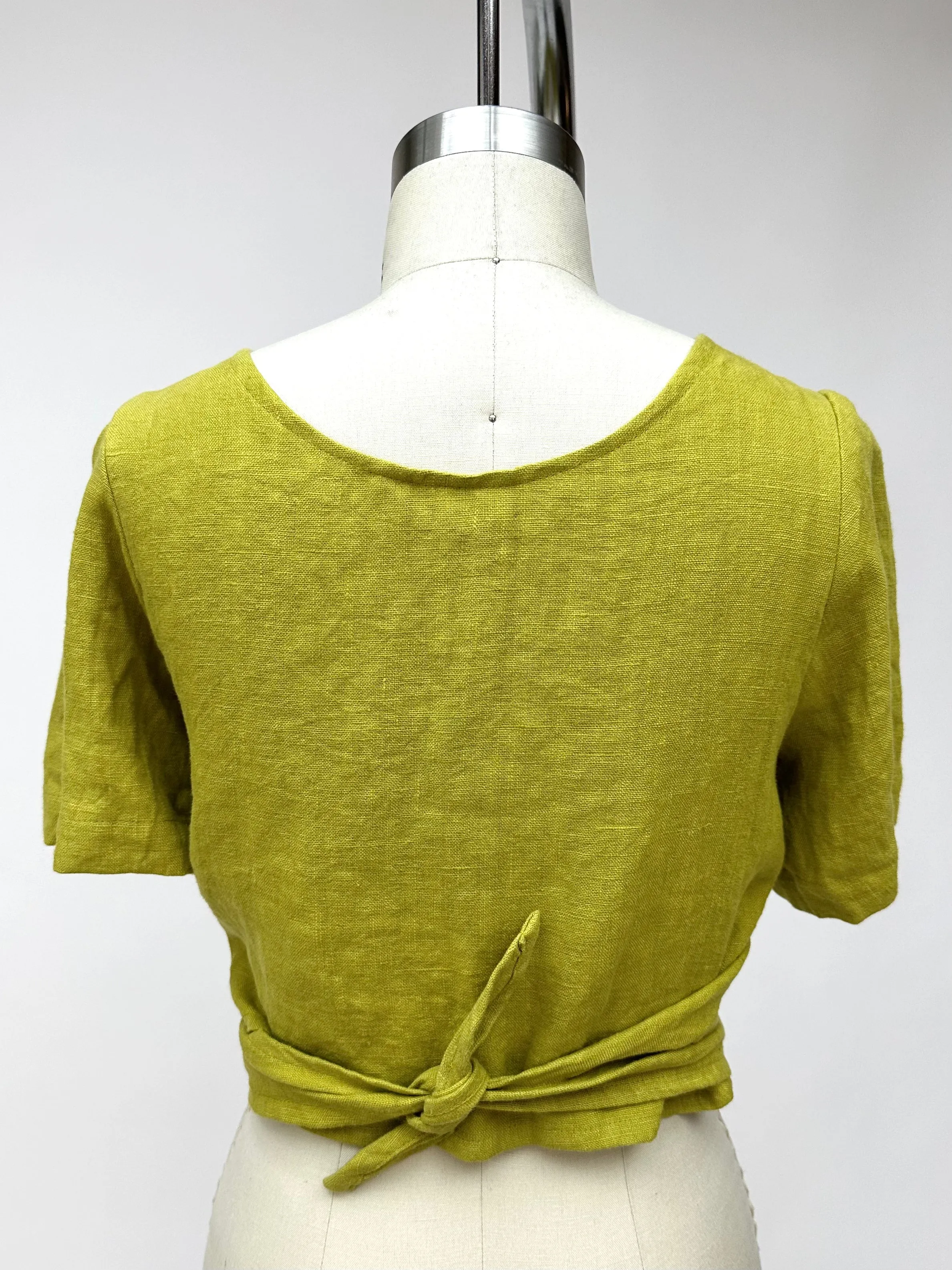 Nettle Linen Crop Top