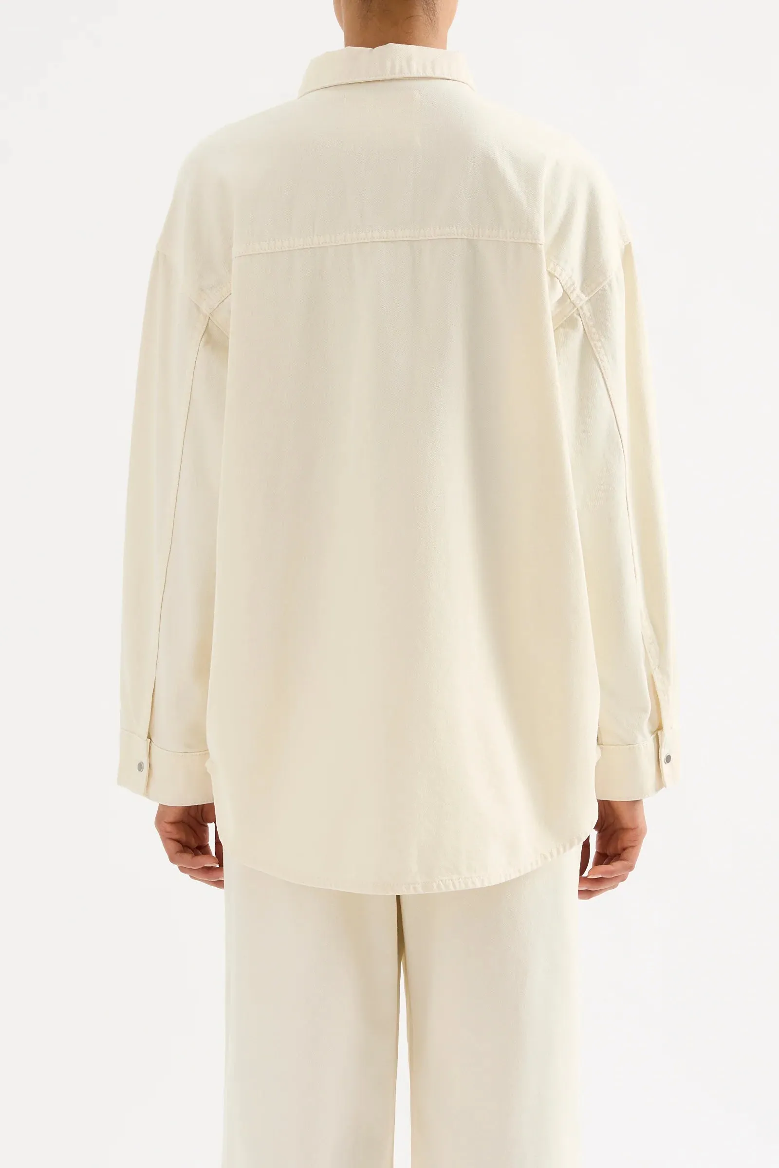 Nude Lucy - Esme Denim Overshirt (Natural)