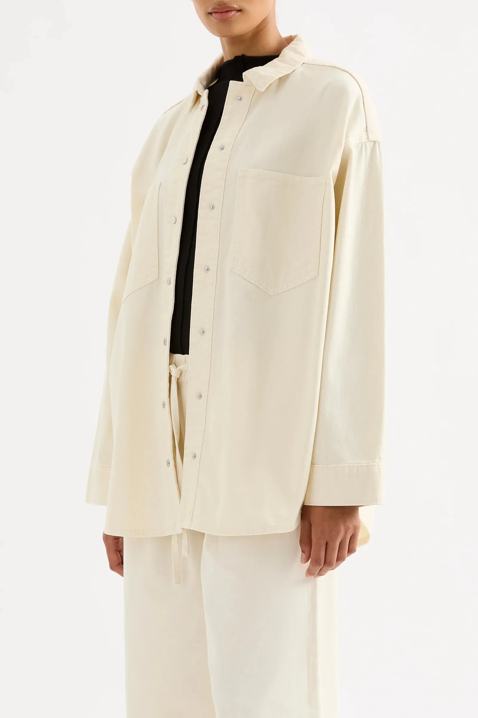 Nude Lucy - Esme Denim Overshirt (Natural)