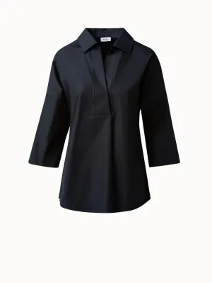 Oversized Shirt with Kimono Sleeves