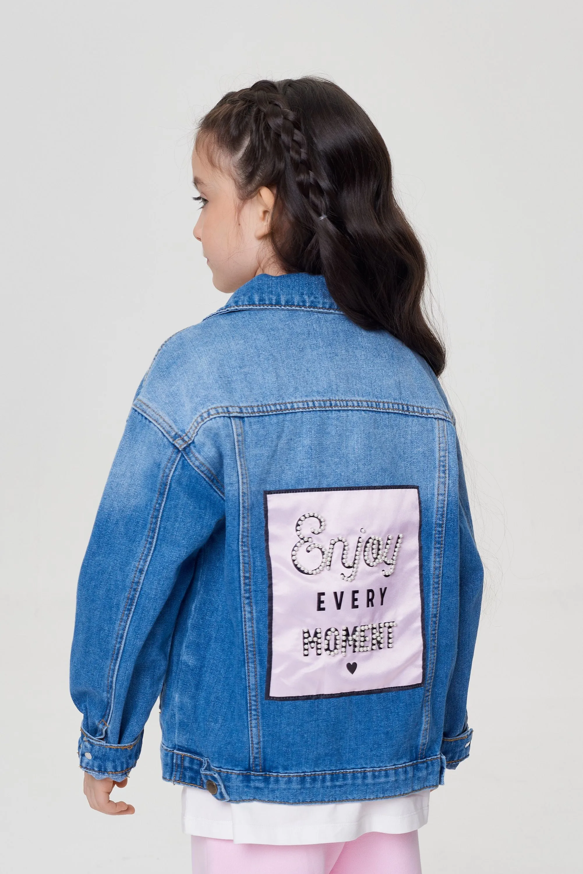 Pearl Decors Denim Jacket