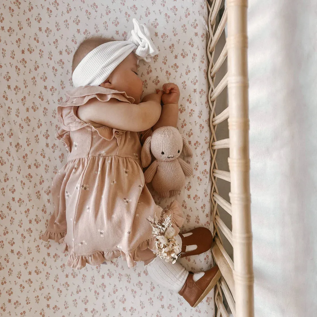 Petal Pointelle Ruffle Dress | Aster & Oak
