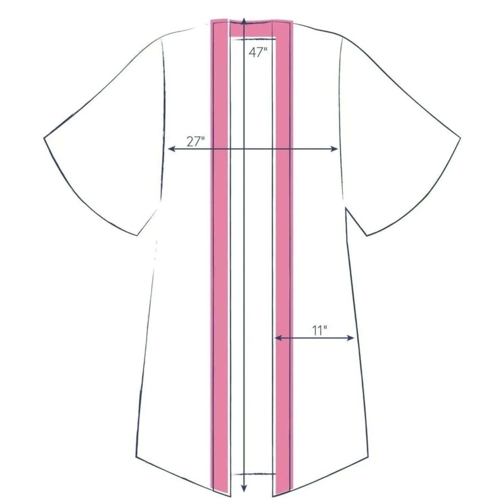 Powder Hummingbird Kimono - Denim