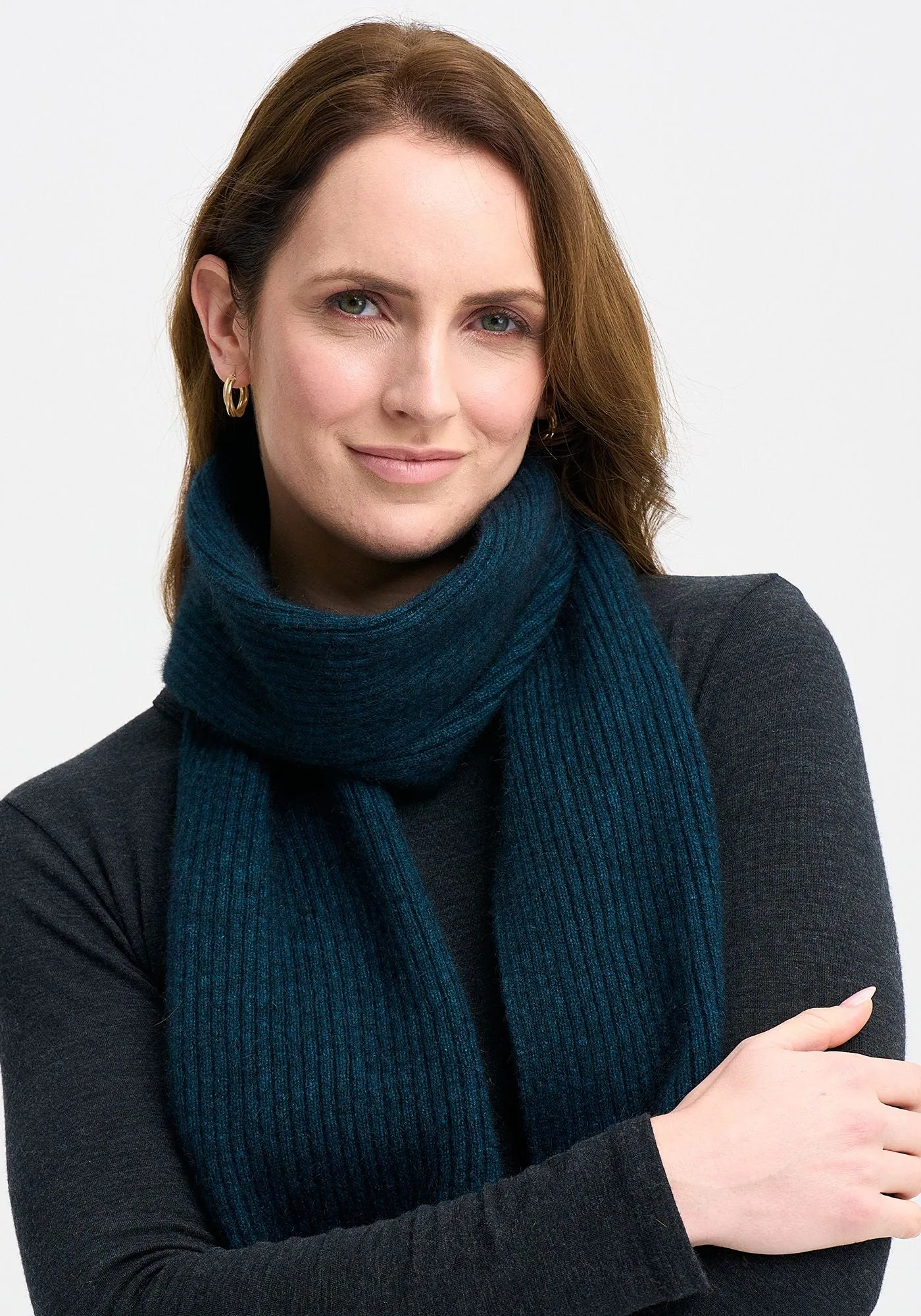 RIBBED SCARF