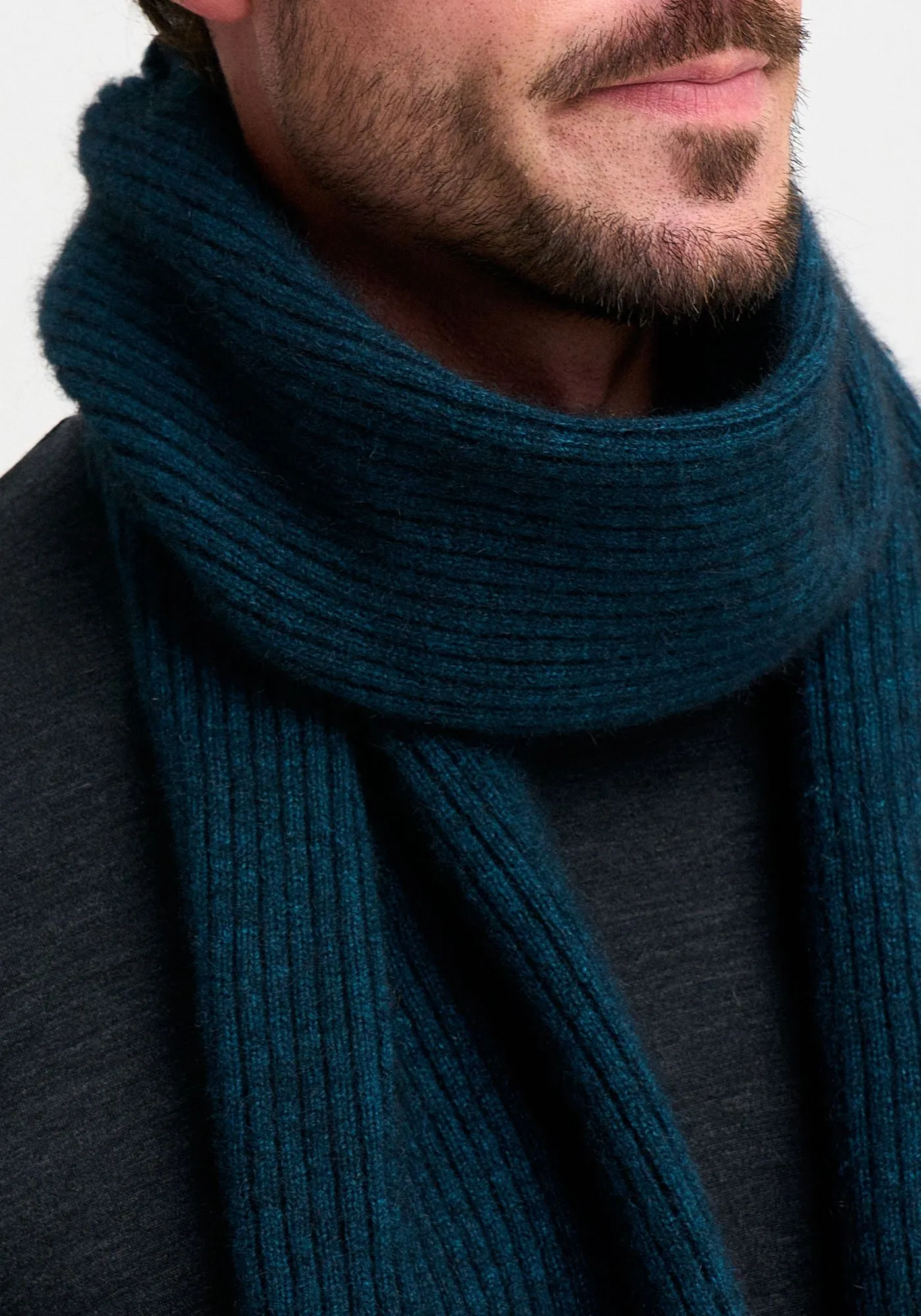 RIBBED SCARF