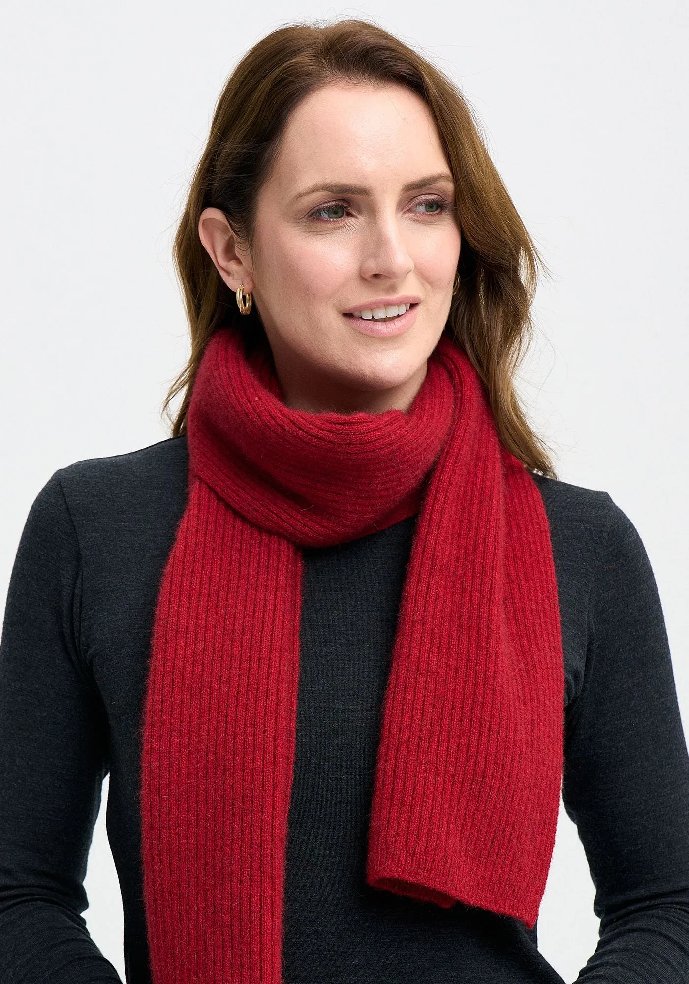 RIBBED SCARF