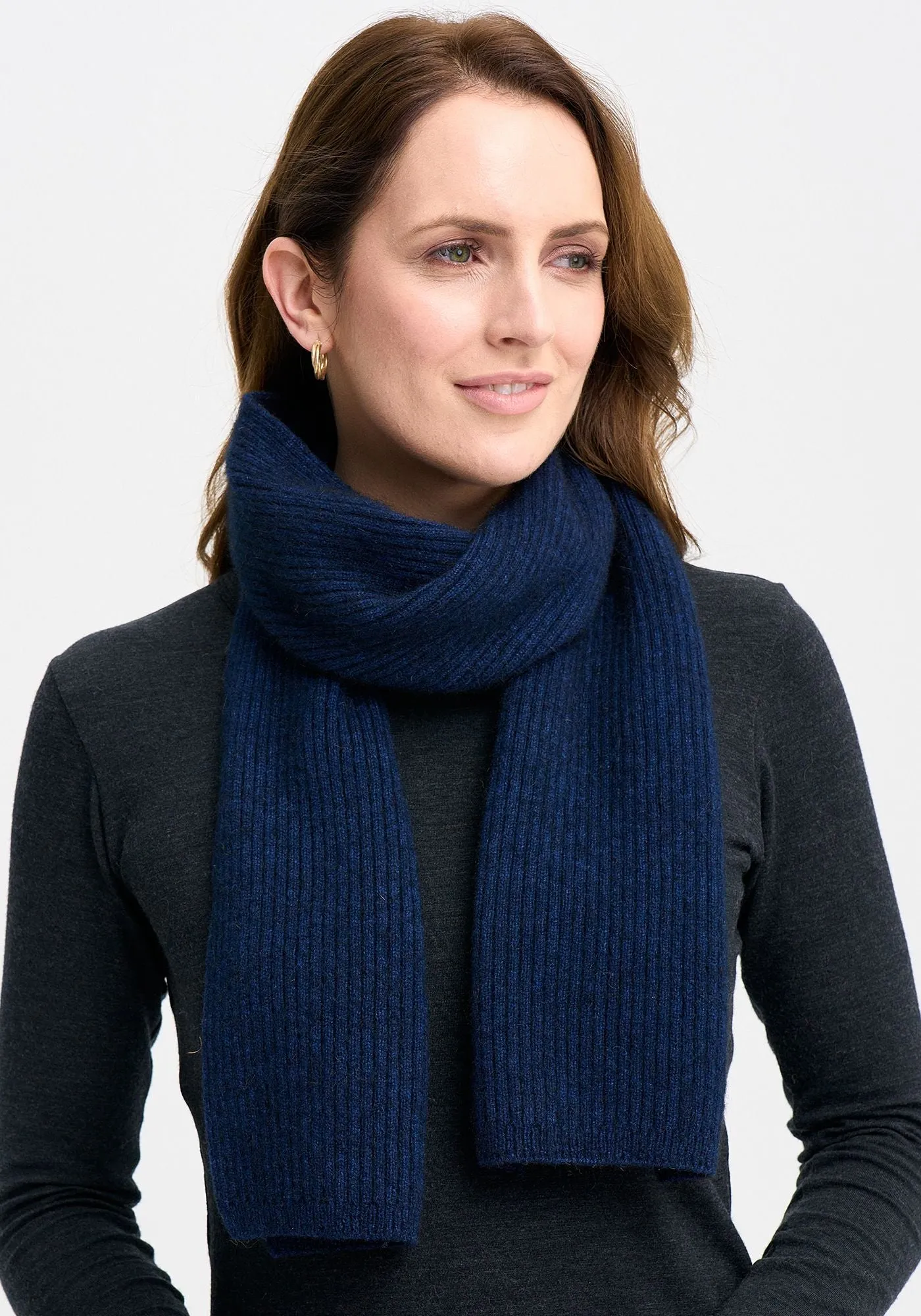 RIBBED SCARF