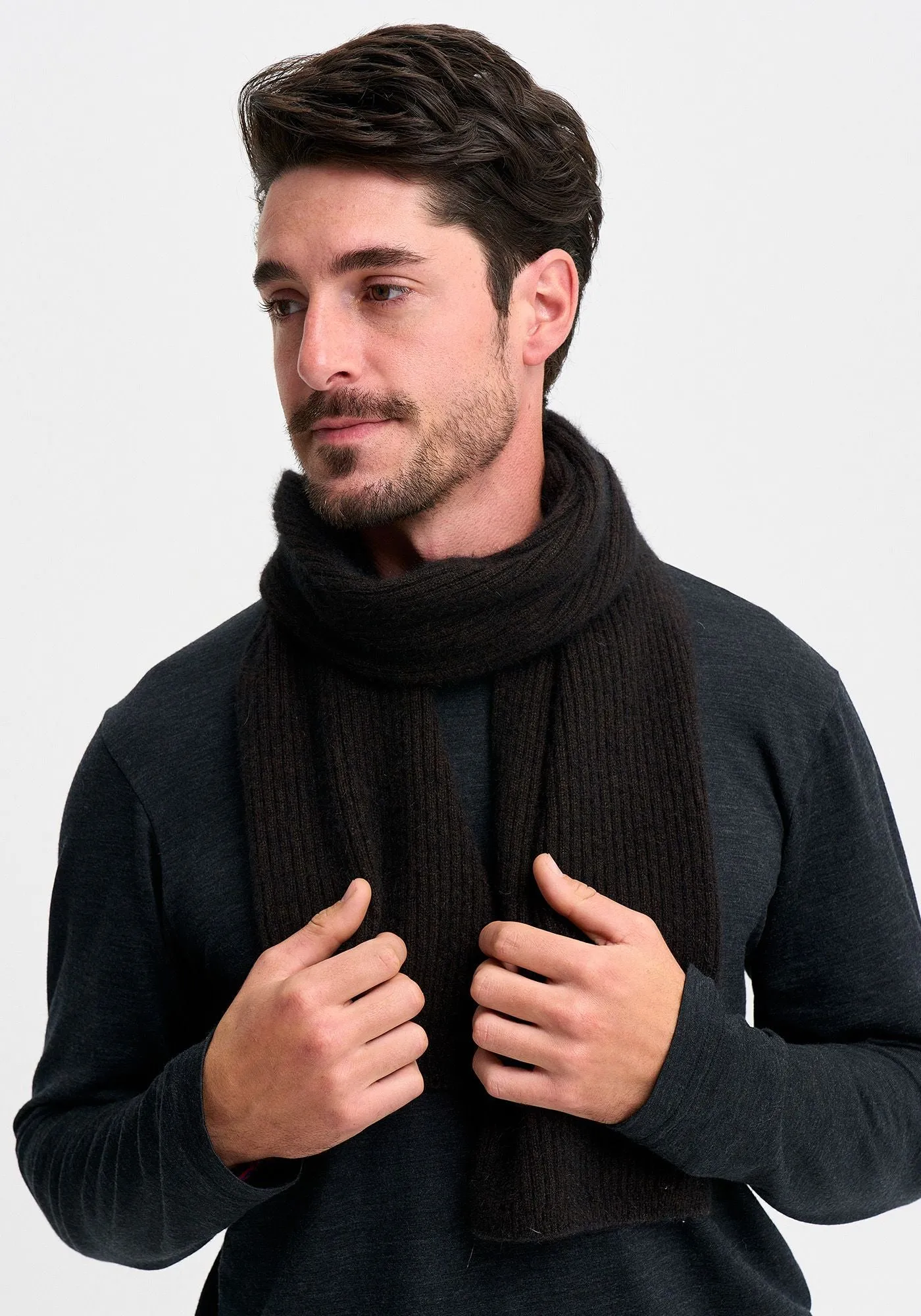 RIBBED SCARF