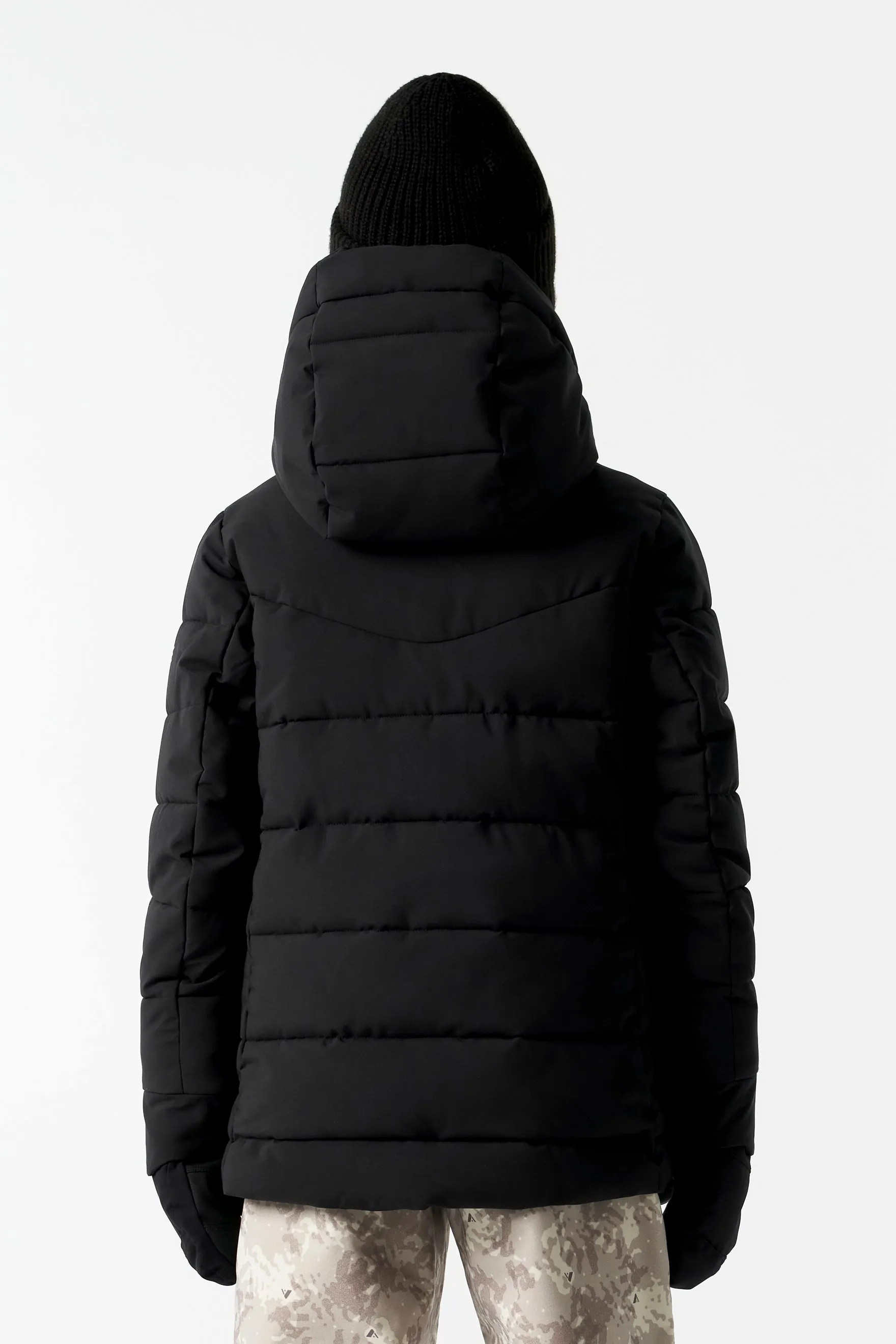 Riya Jr. Synthetic Down Jacket-Black
