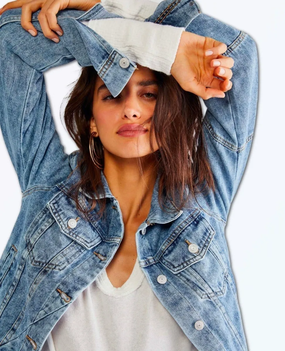 Rumors Denim Jacket Light Indigo