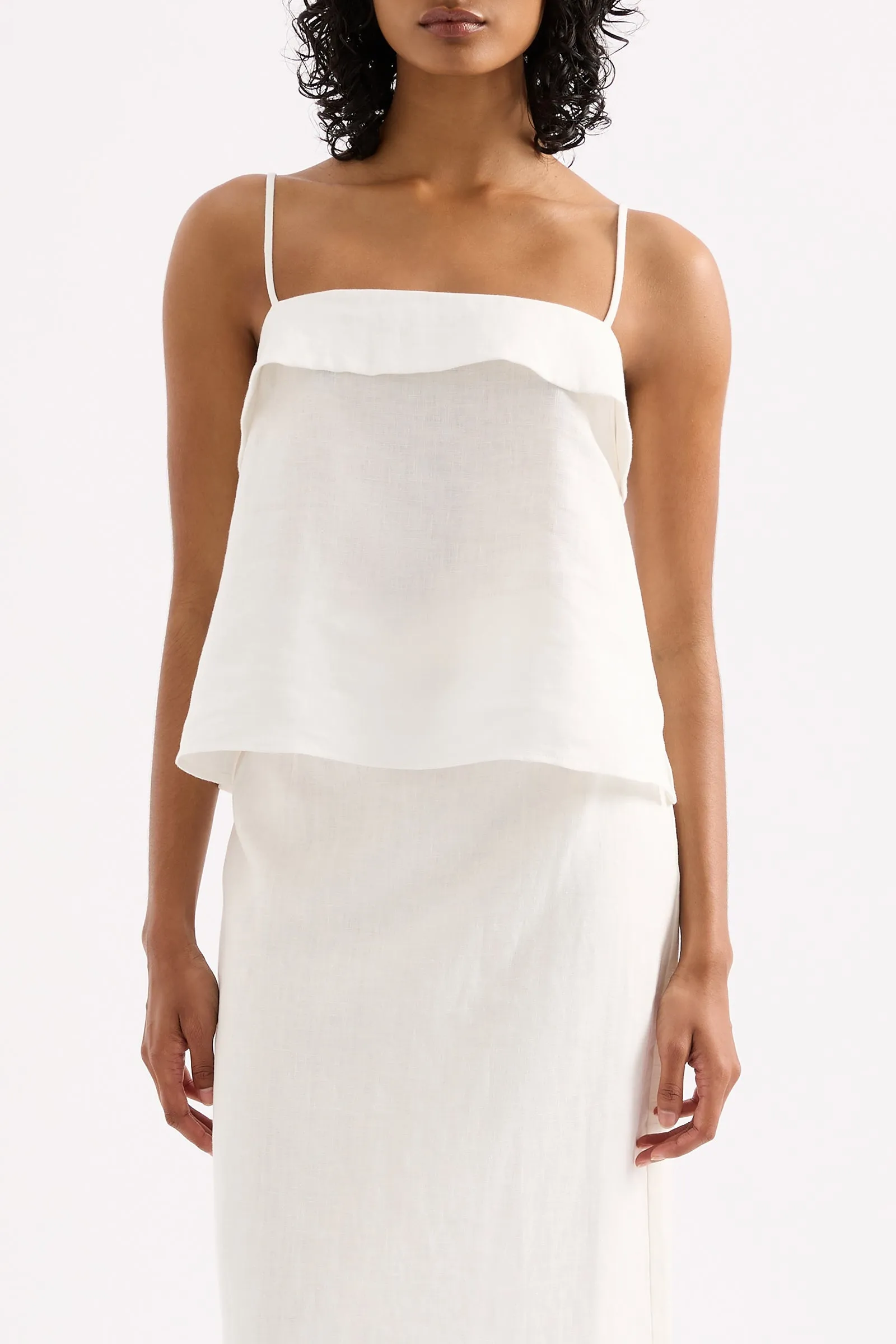 SADIE LINEN CAMI