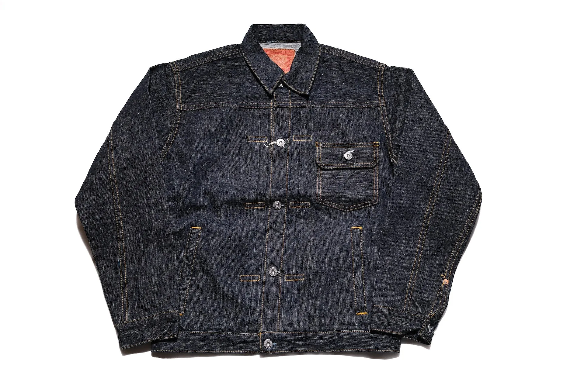 Samurai 15oz Indigo Dyed Modified Type 1 Denim Jacket