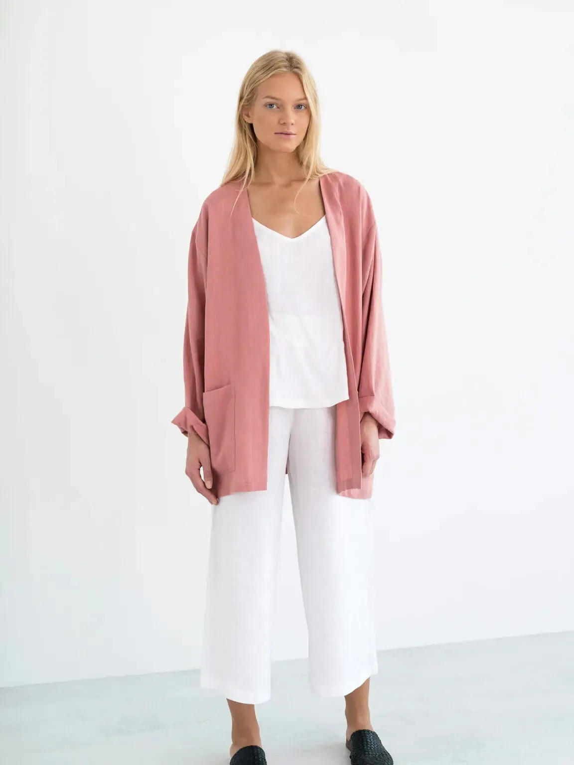 Selby Linen Jacket by Love And Confuse