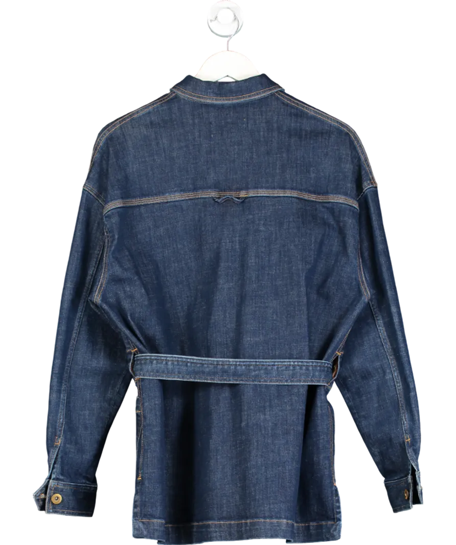 sessun Blue Denim Coat UK M