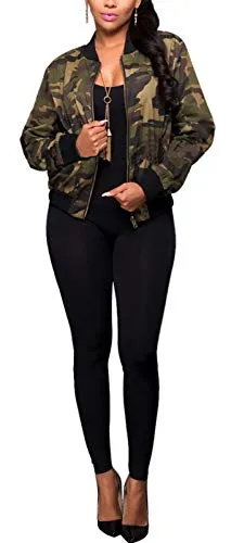 Sexycherry Camouflage Lightweight Short Jacket