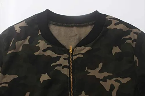 Sexycherry Camouflage Lightweight Short Jacket