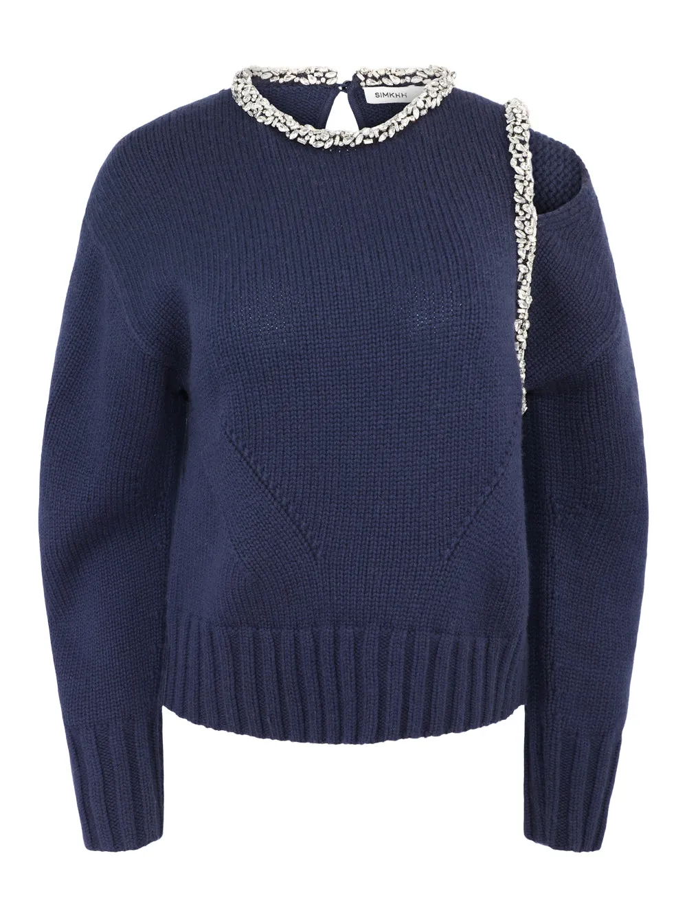 Simkhai Monroe Pullover with Embellishment in Midnight