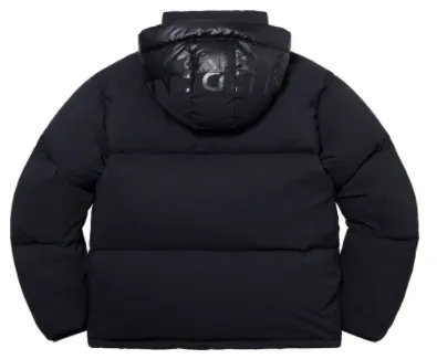 Supreme Hooded Down Down Jacket Black