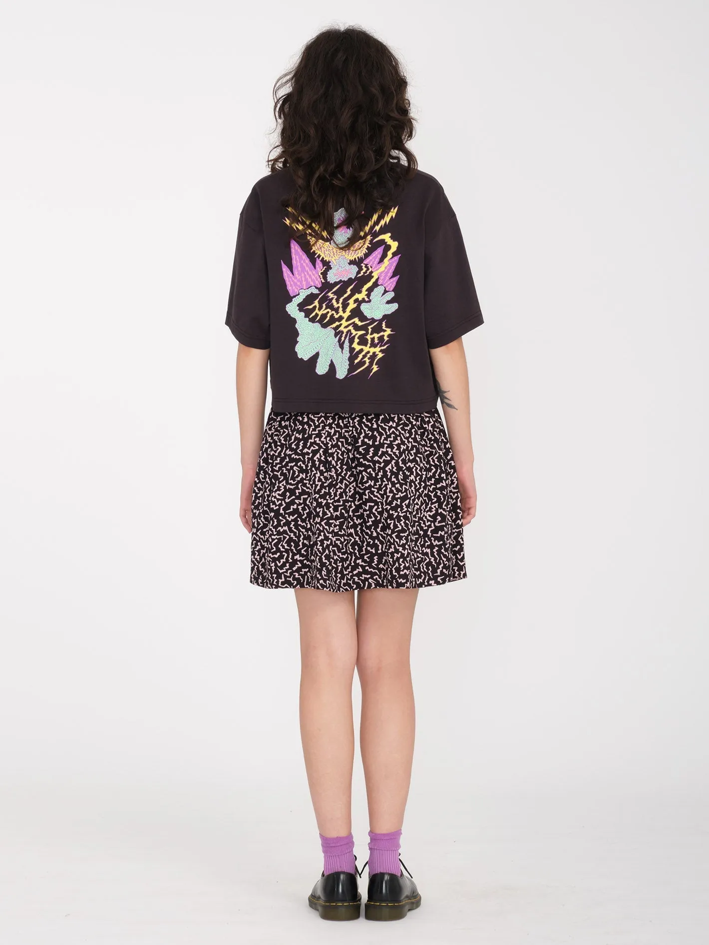 Surfpunk Skirt - BLACK