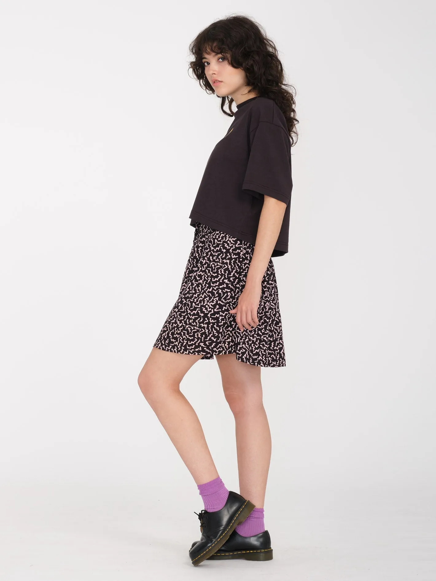 Surfpunk Skirt - BLACK