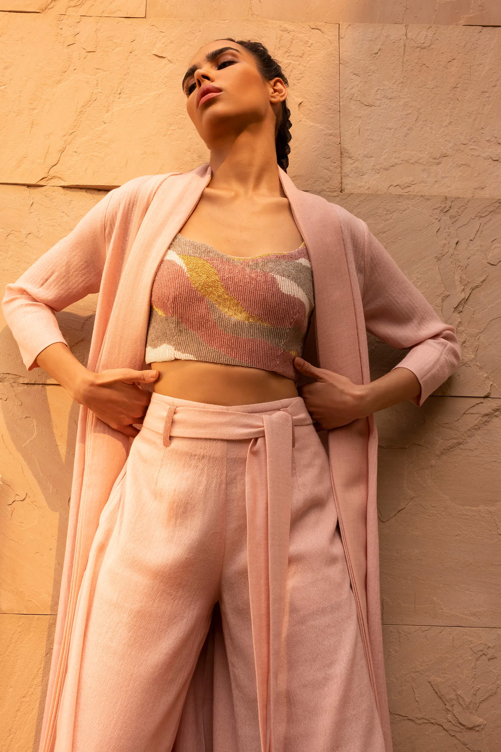 Tahiti Bandeau (Dusty Pink)