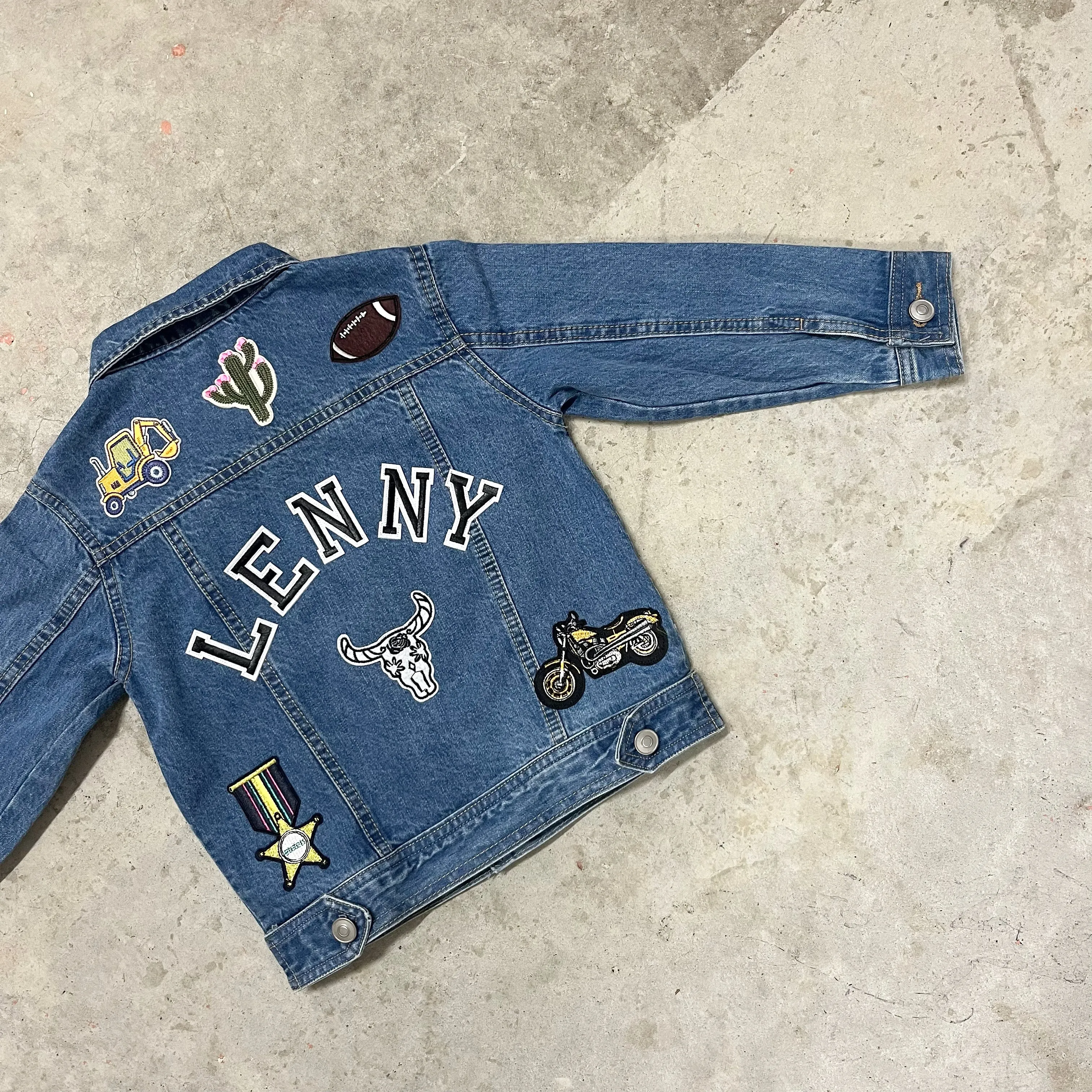 The Azul 006 Personalised Denim Jacket