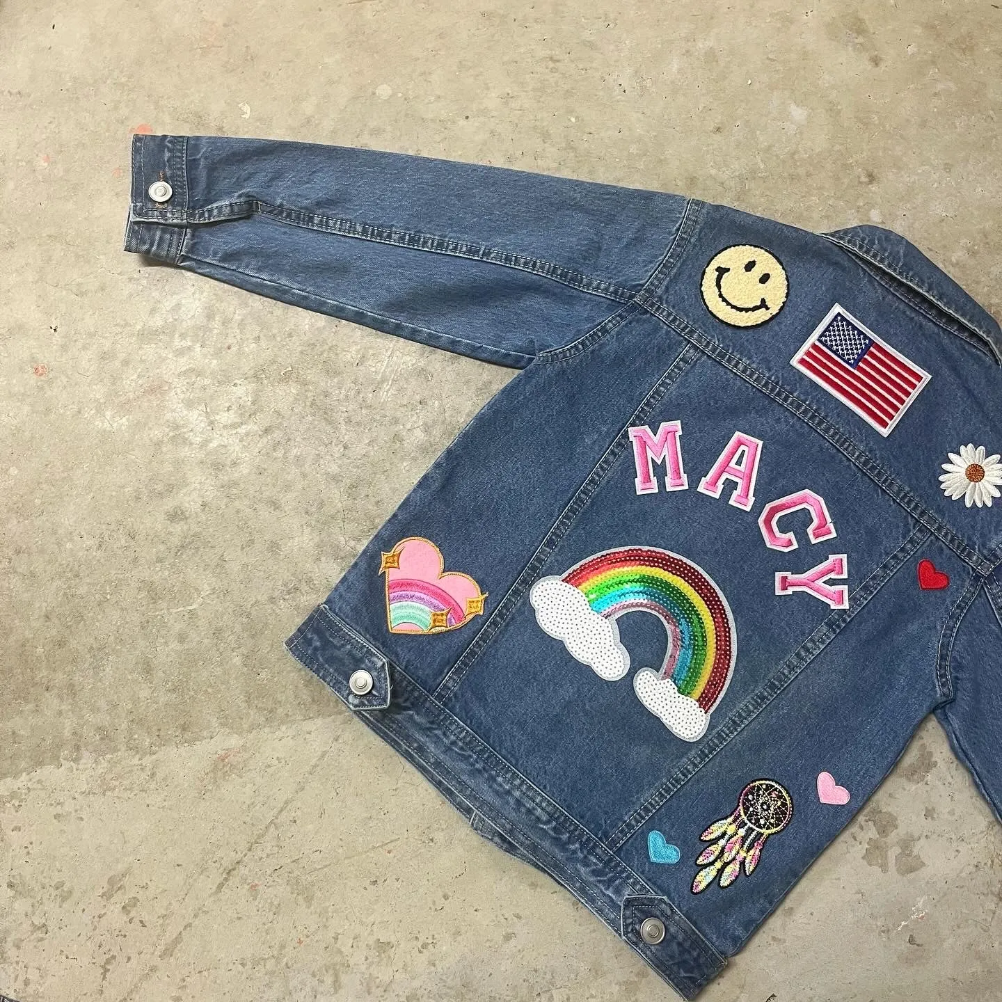 The Azul 006 Personalised Denim Jacket