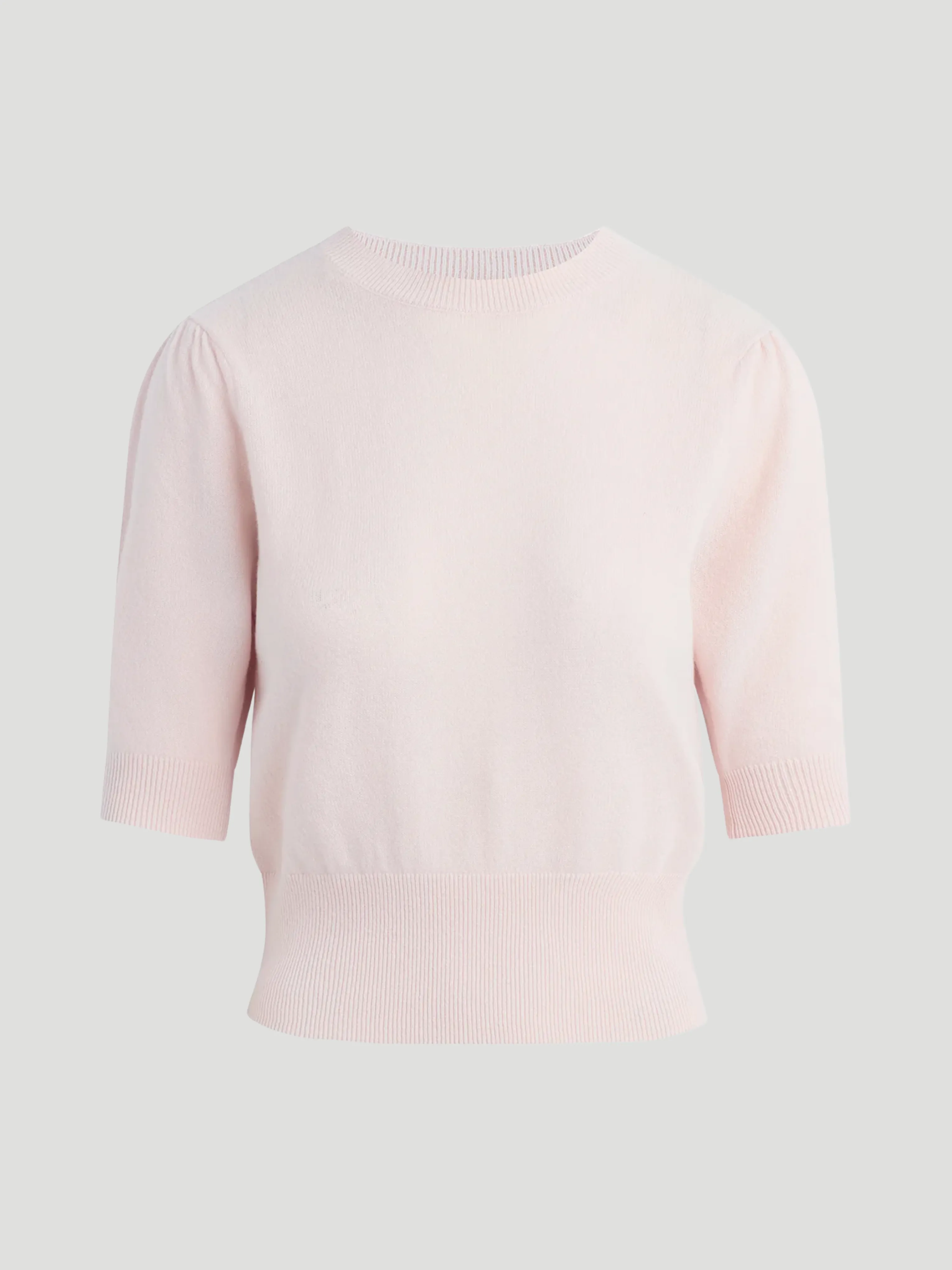 The Elena Top in Pale Pink