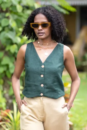 The Heavy Linen Waistcoat