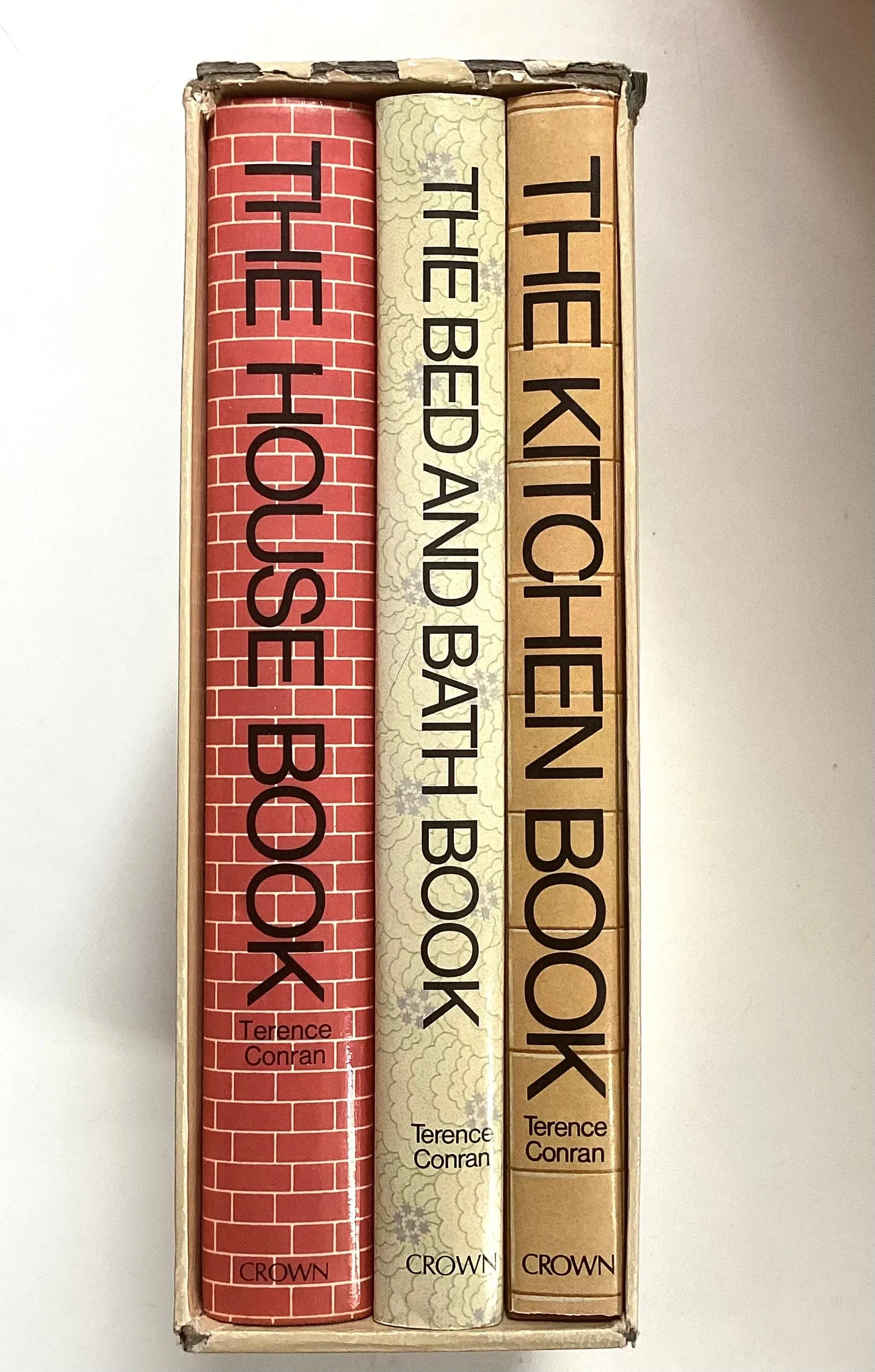 The House Book / The Kitchen Book / The Bed & Bath Book --boxed set-by Terence Conran