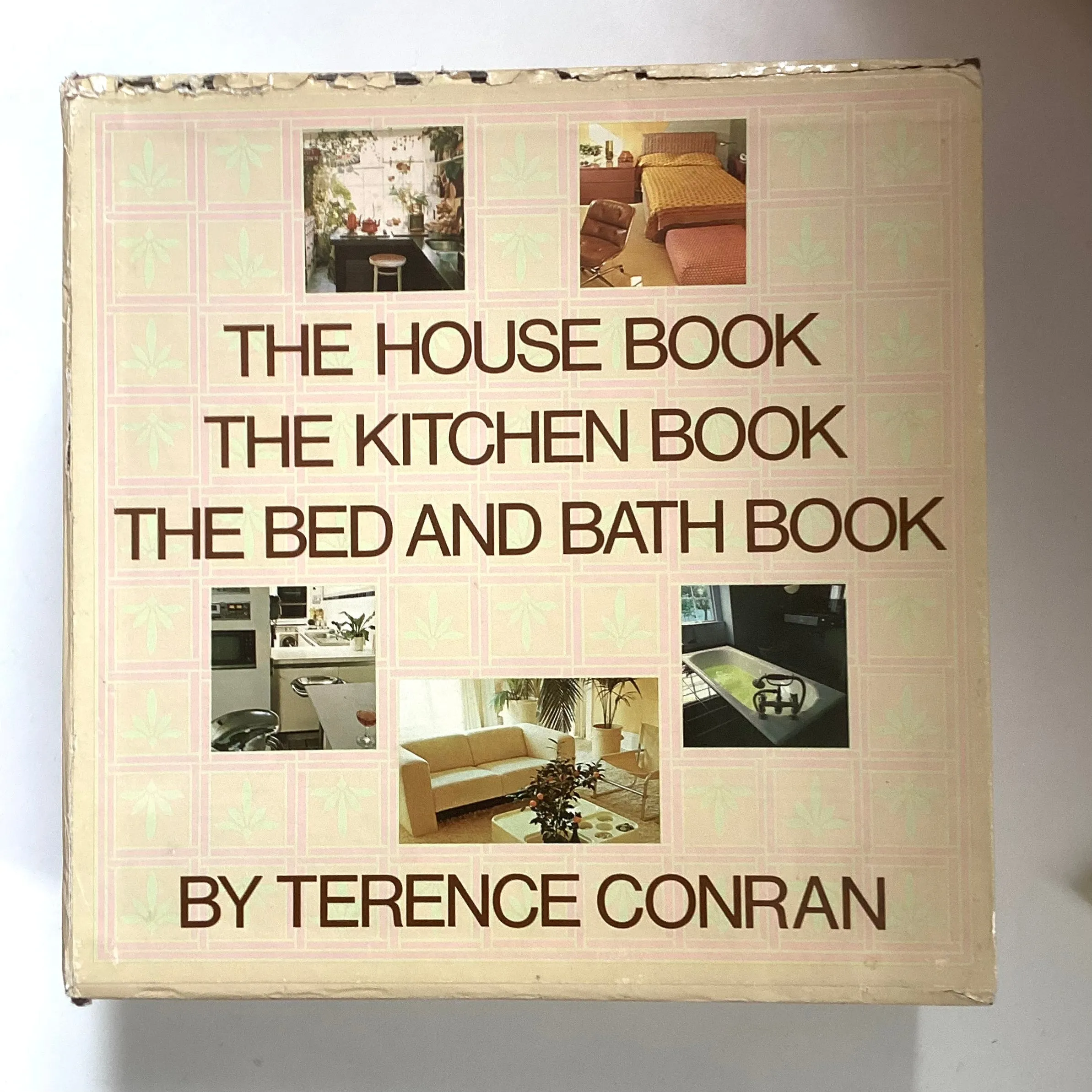 The House Book / The Kitchen Book / The Bed & Bath Book --boxed set-by Terence Conran