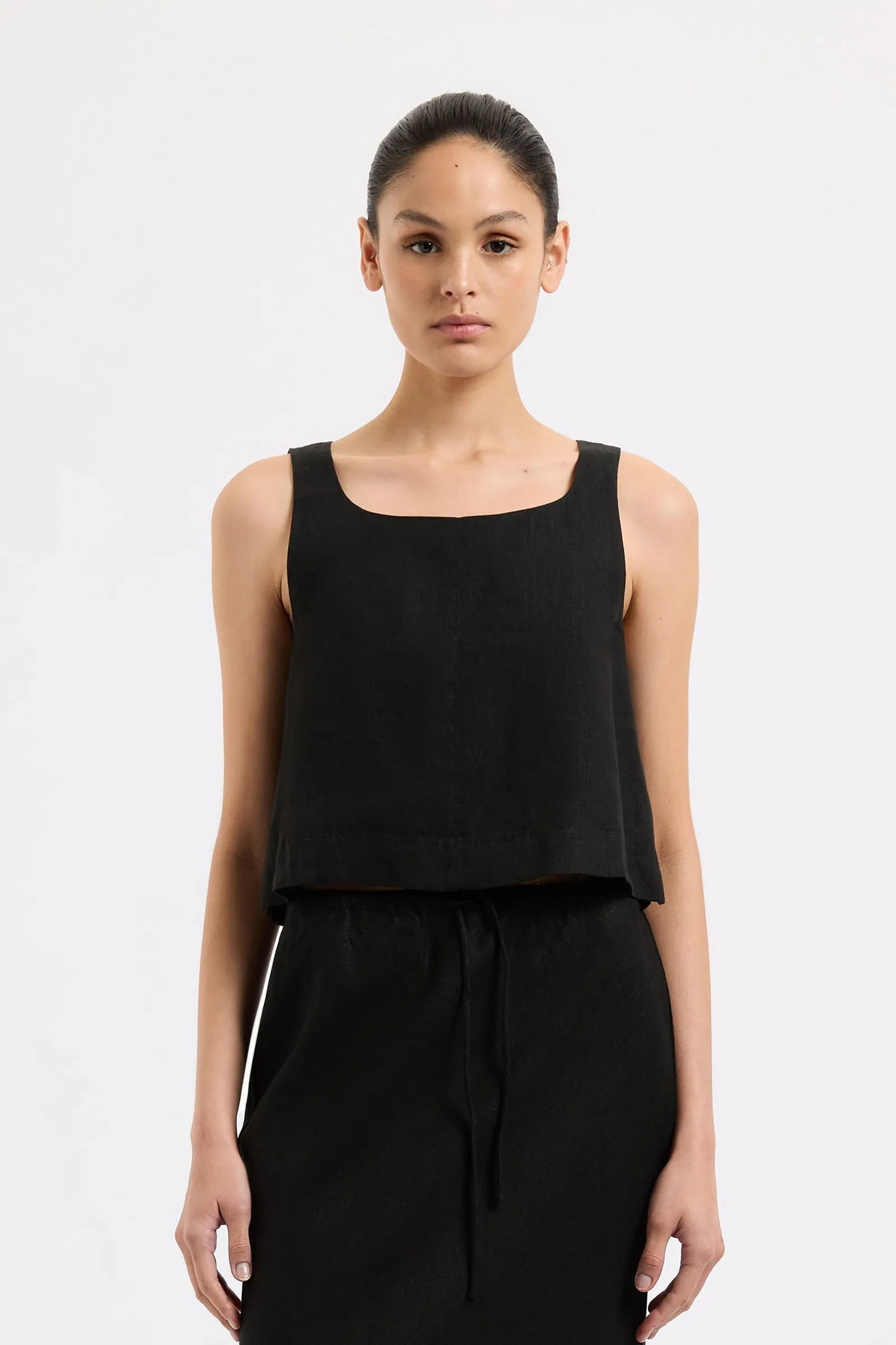 THILDA LINEN TOP