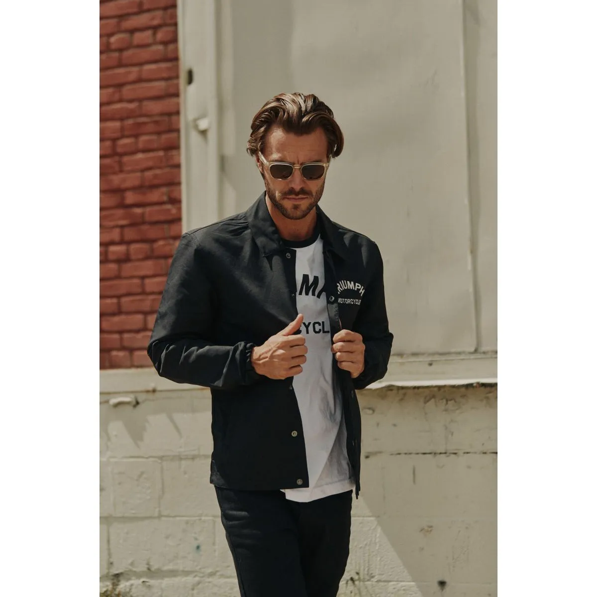 Triumph Carter Coach Jacket - Black