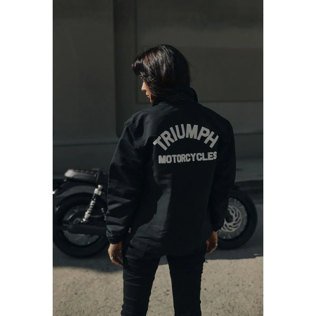Triumph Carter Coach Jacket - Black