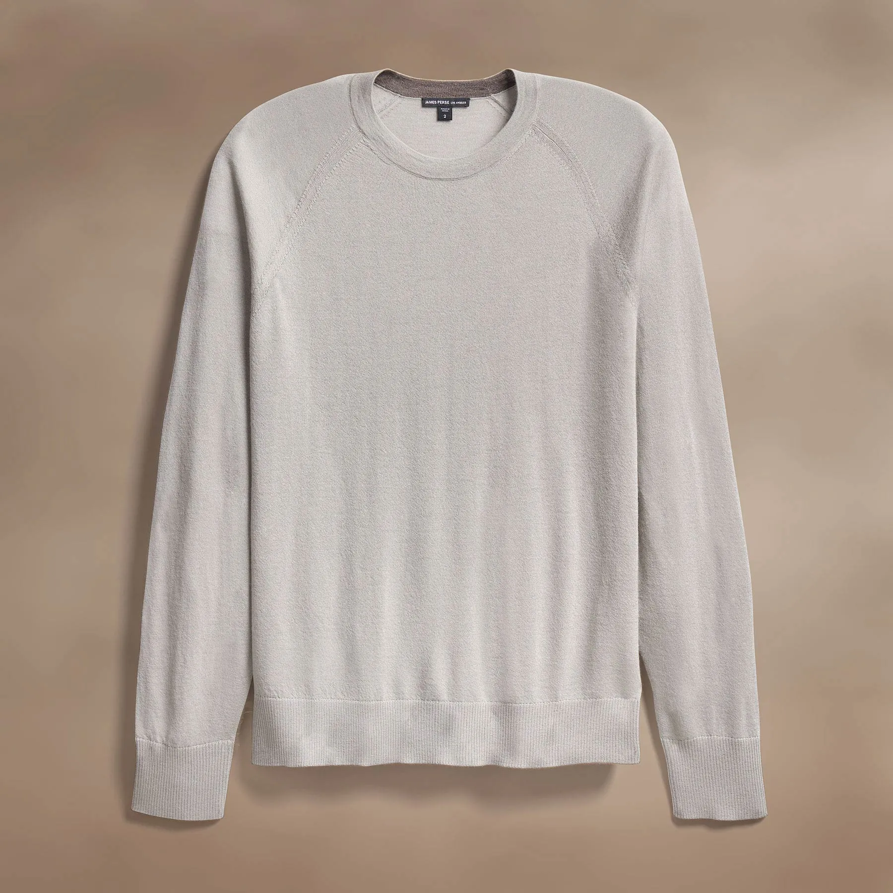 Ultrafine Cashmere Crew - Concrete