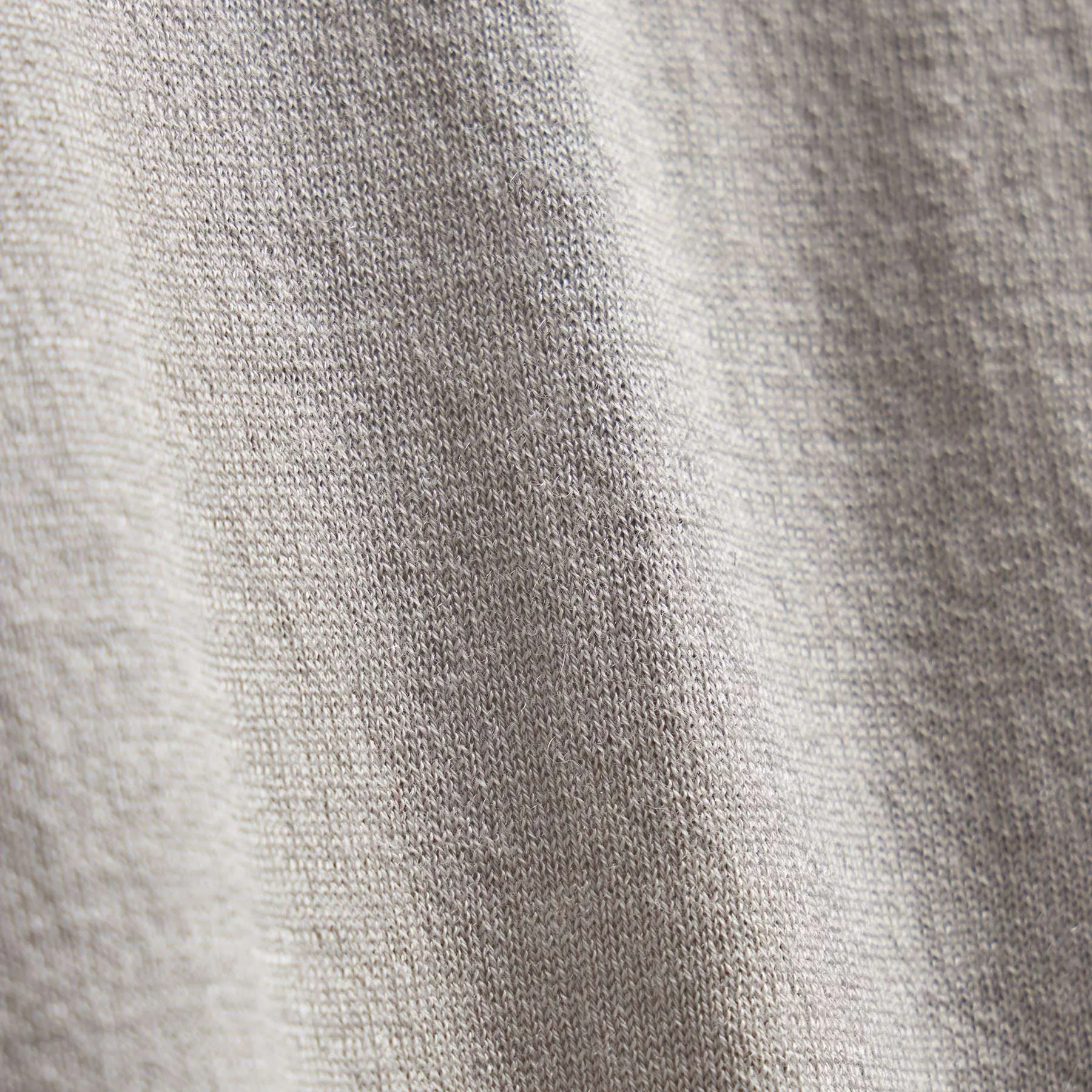Ultrafine Cashmere Half Zip - Concrete