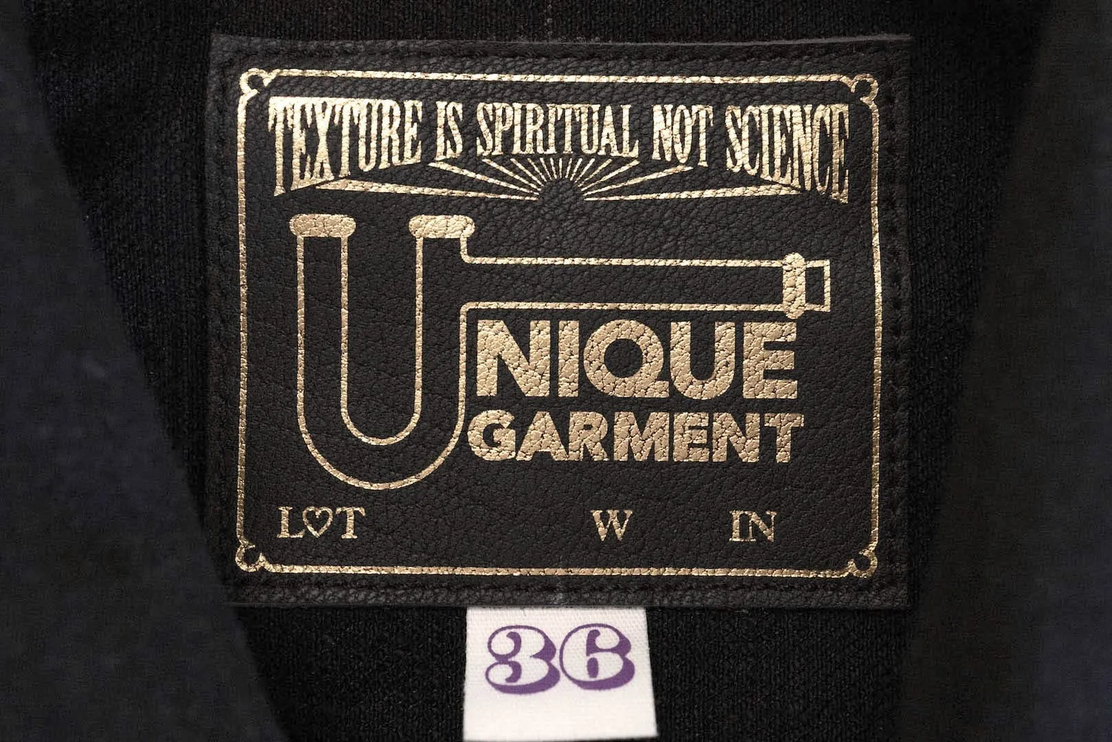 Unique Garment 14oz 'Before Dawn' Type 2 Black Denim Jacket