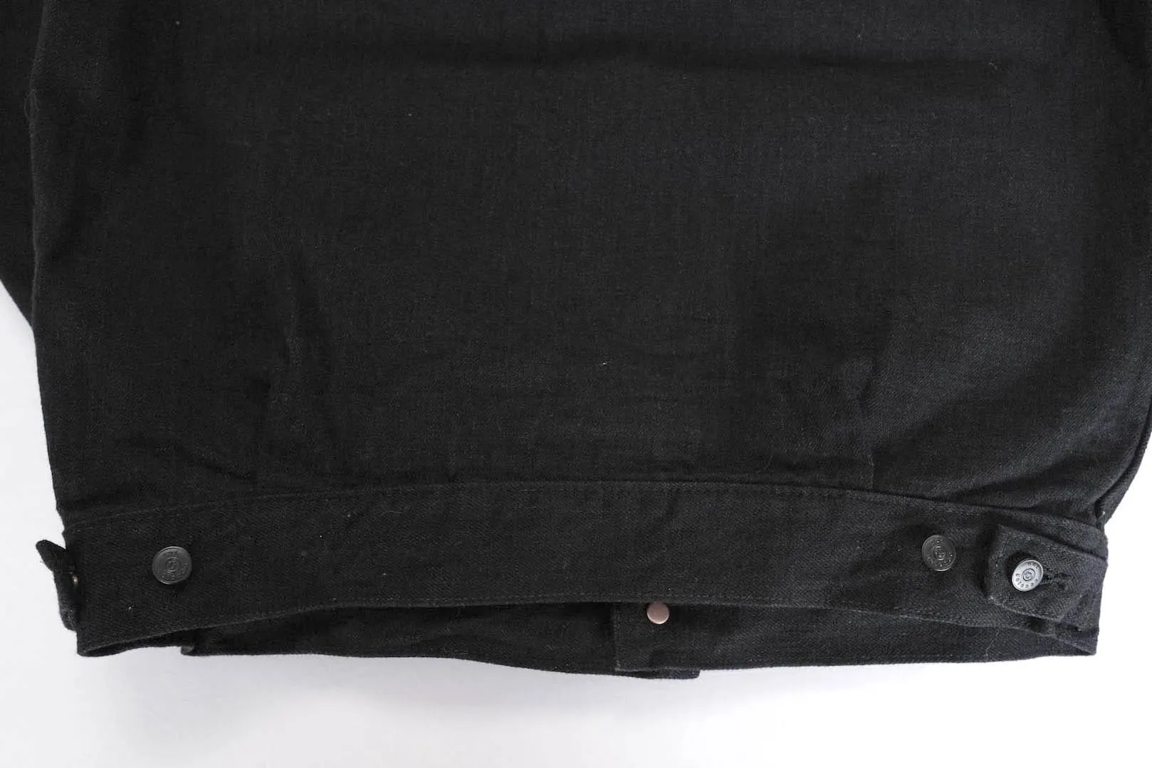 Unique Garment 14oz 'Before Dawn' Type 2 Black Denim Jacket