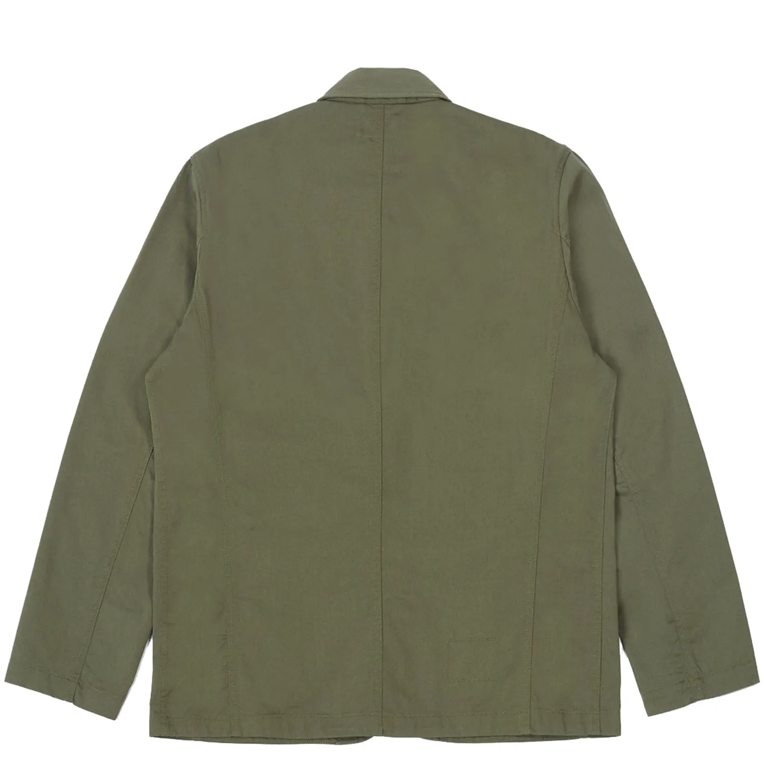Universal Works Bakers Jacket Light Olive Twill