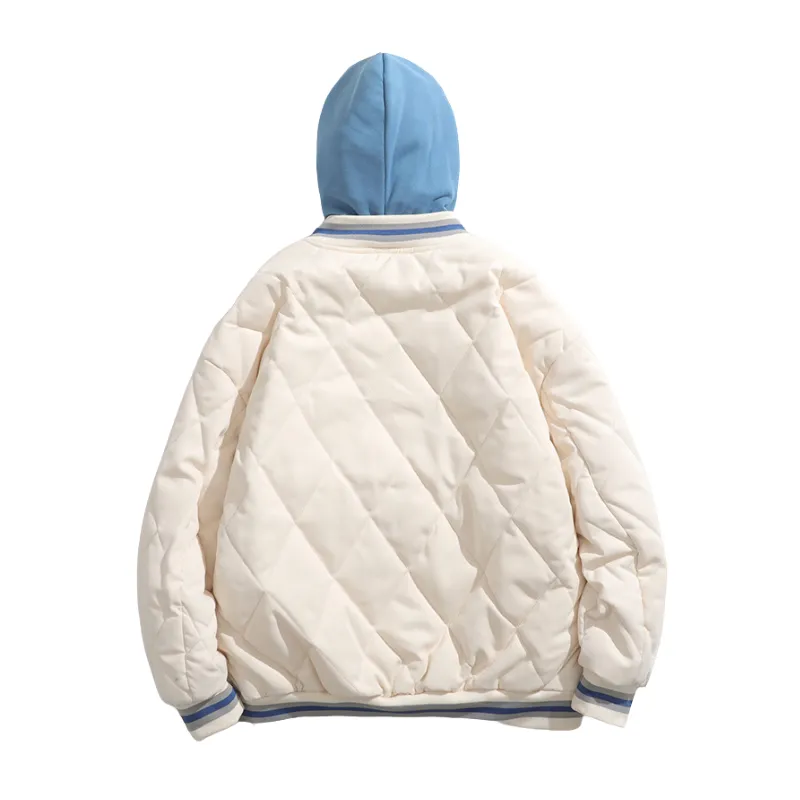 Urban Classic Letter Graphic Coat